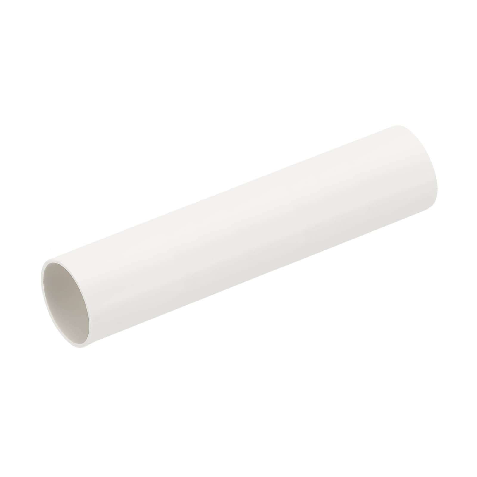PATIKIL 3 Inch Round Plastic Duct Pipe Connector 12 Inch Long Duct Exhaust HVAC Ventilation Tube Ducting Extension for Dryer Vent Connection Extraction Heating Cooling Pipe Lines