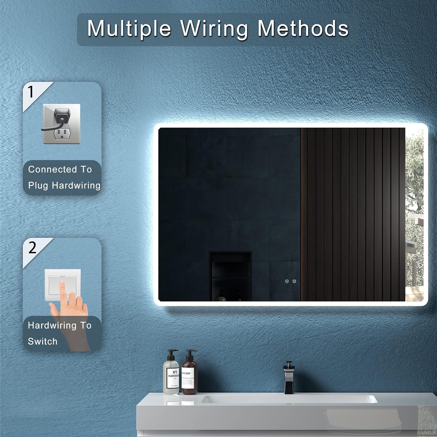 Forclover EVR-BM05 Framed-Bath-Mirrors - View #6