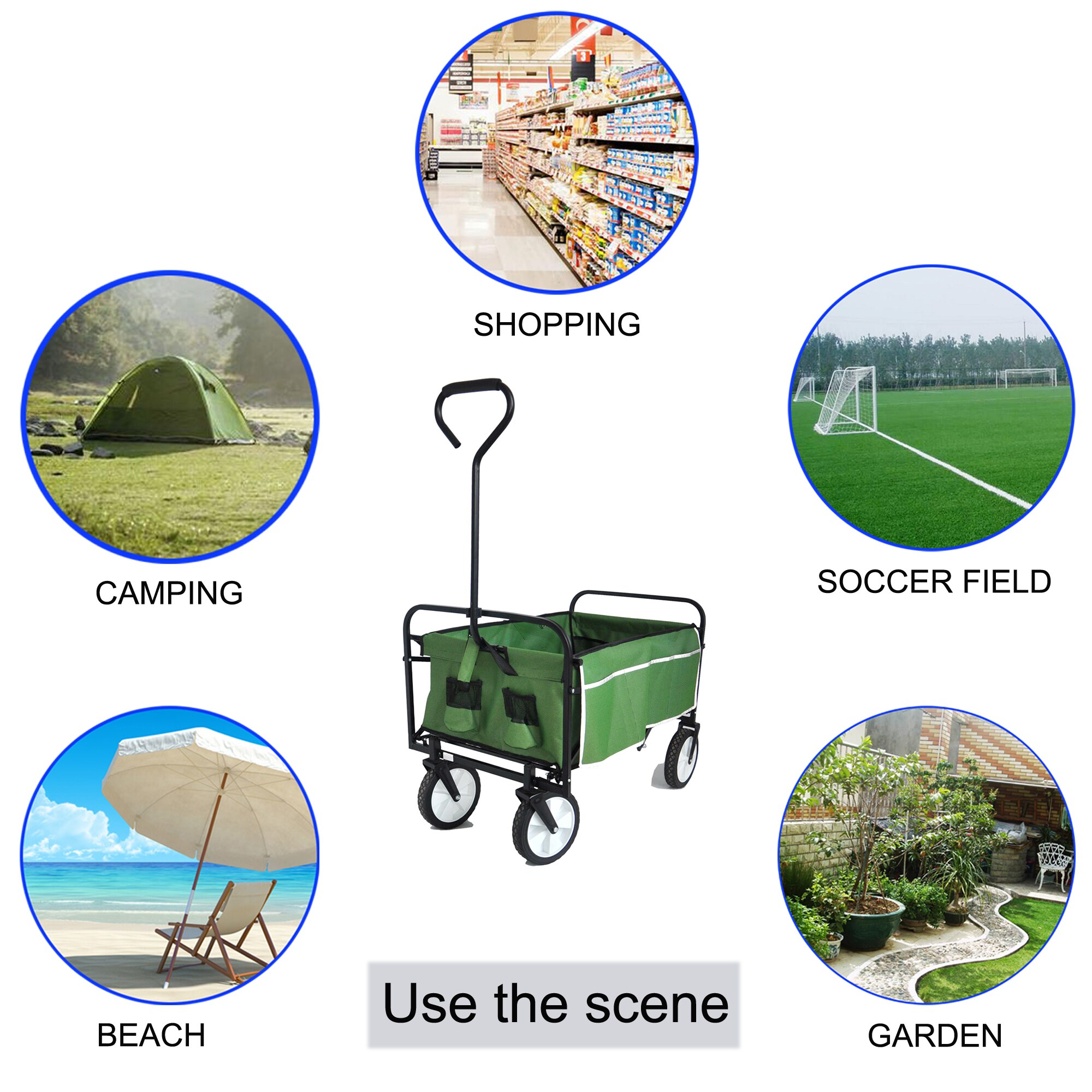 Mondawe MA-QD33518-RD Yard-Carts - View #16