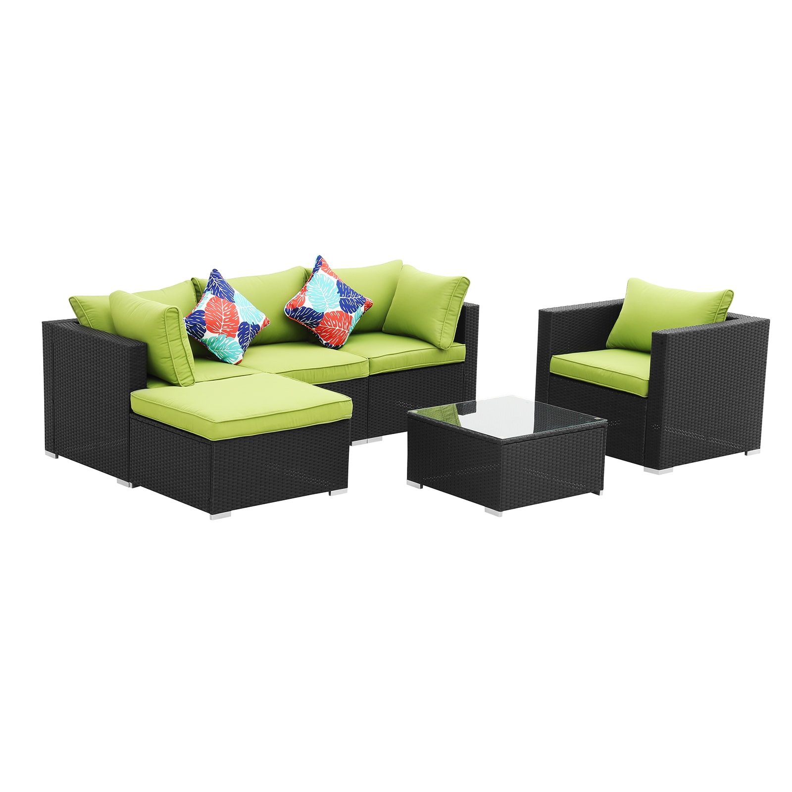 Flynama YH-V-CT-6-GR Patio-Conversation-Sets - View #2