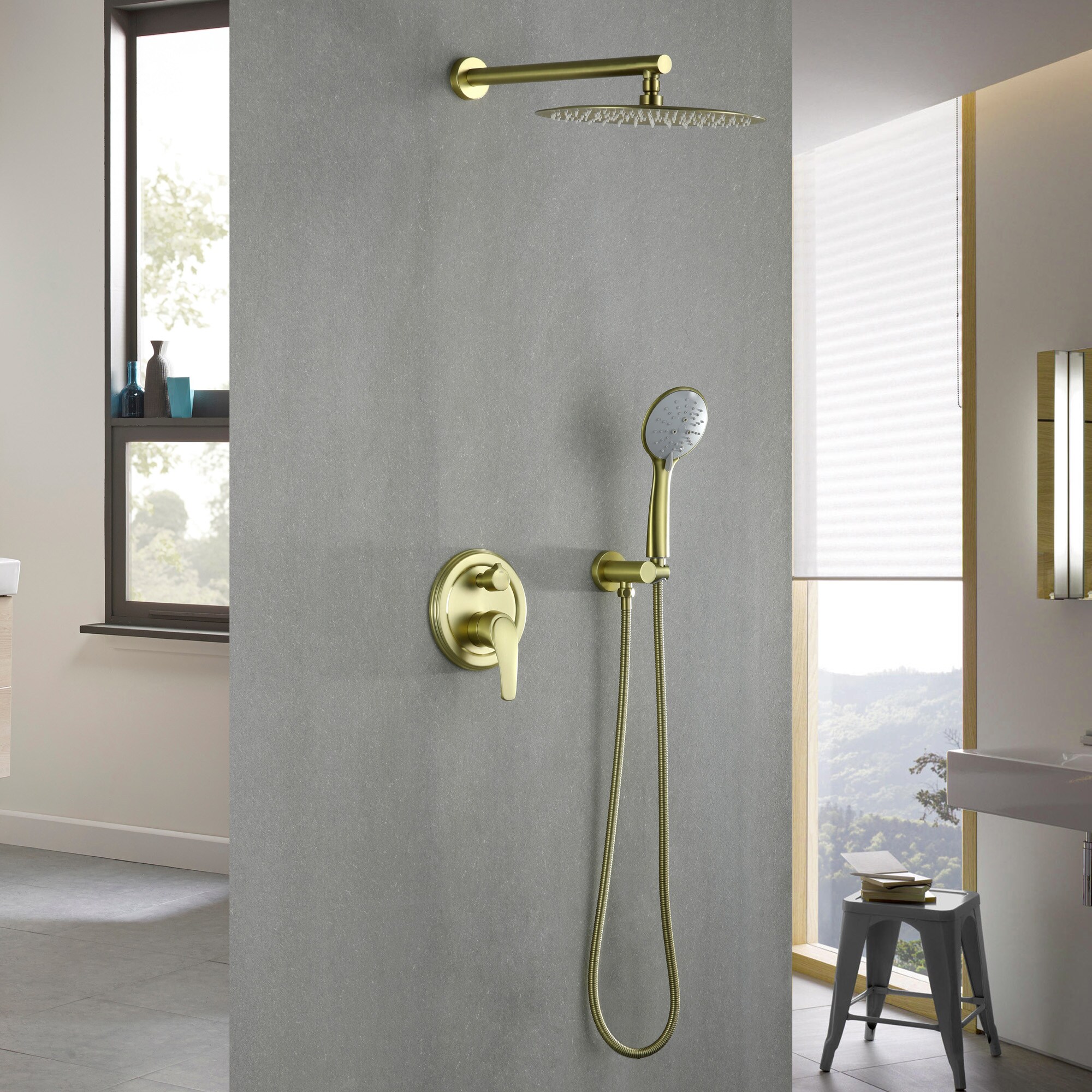 Poinic CFA-BG-88040-12 Showerhead-Bar-Panels - View #2
