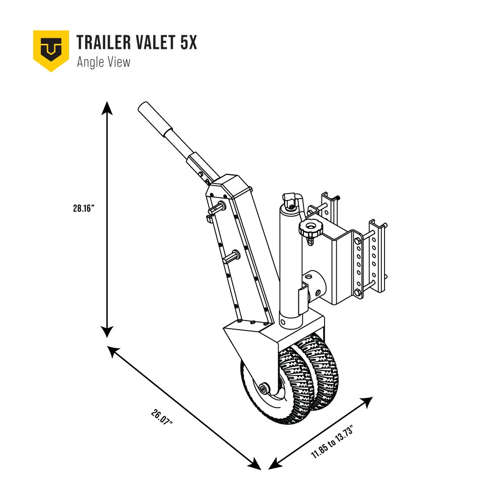 Trailer Valet TV5XDA Hand-Truck-Dollies - View #5