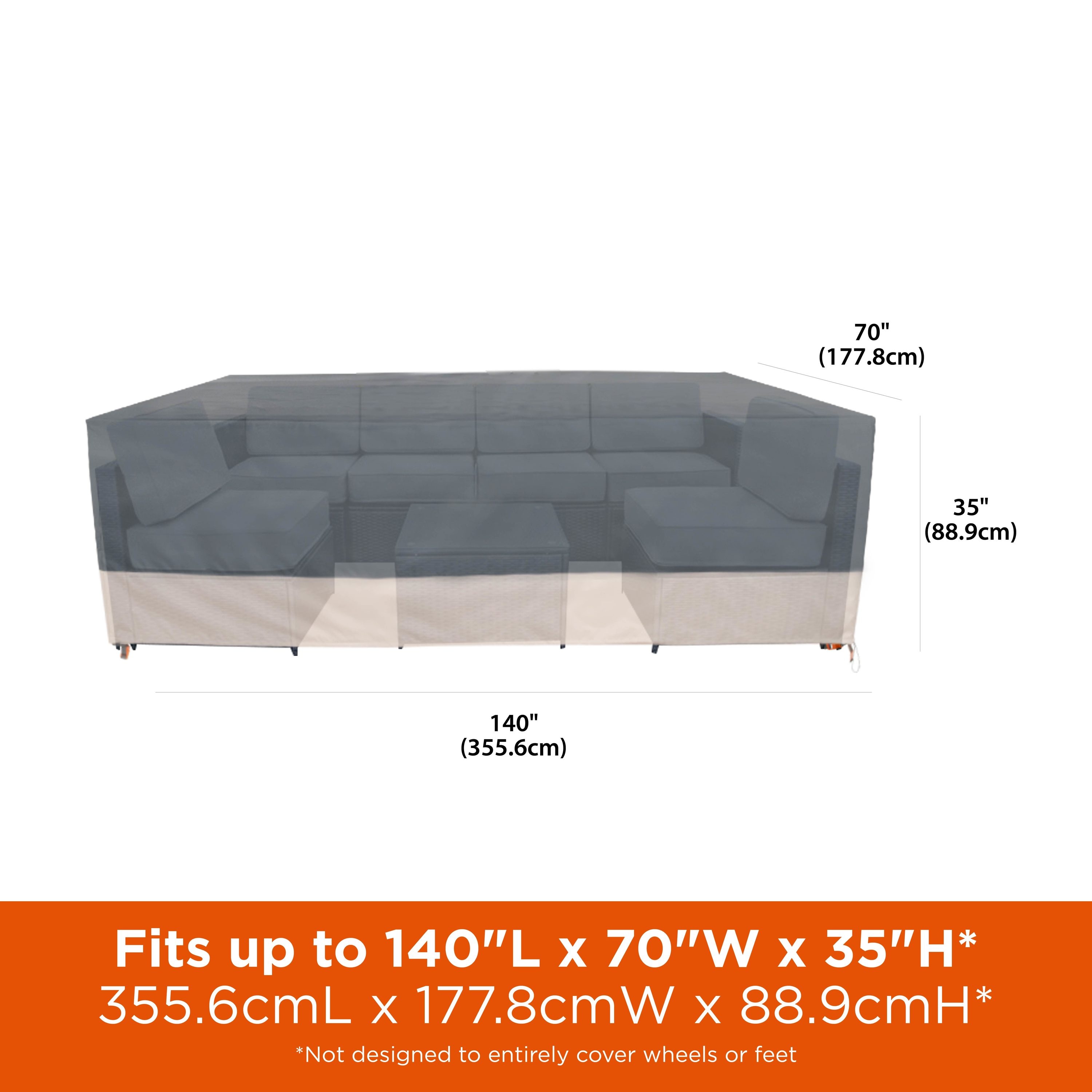 Modern Leisure 3038 Patio-Furniture-Covers - View #2