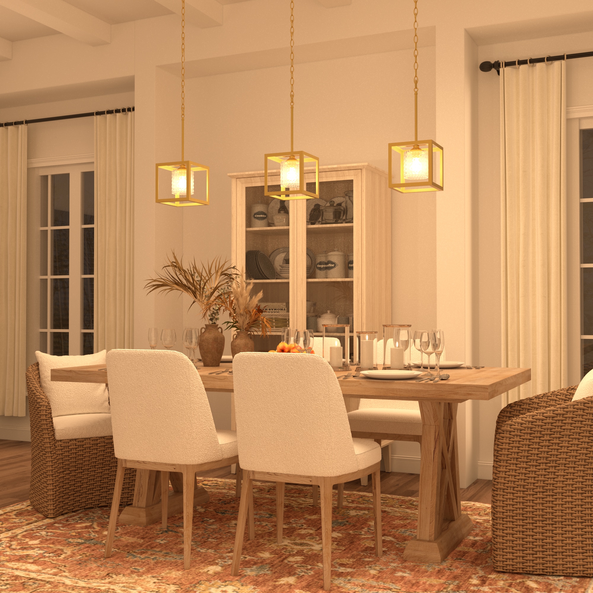 ACROMA 2301BGCR Pendant-Lights - View #5