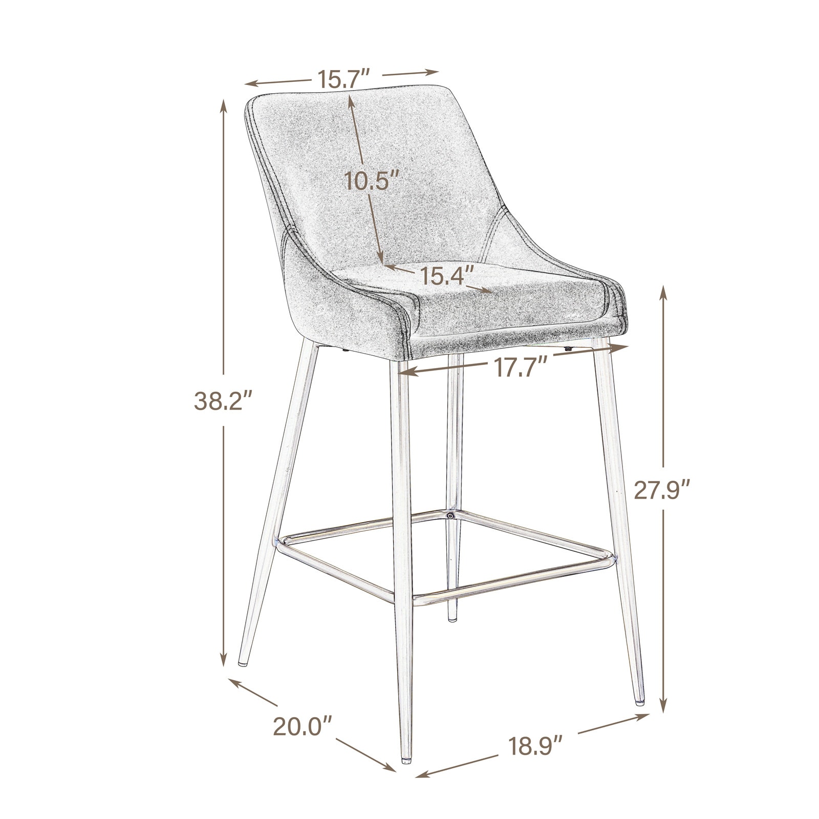 BESTCOSTY W1567LJW69741-ZY stools - View #9