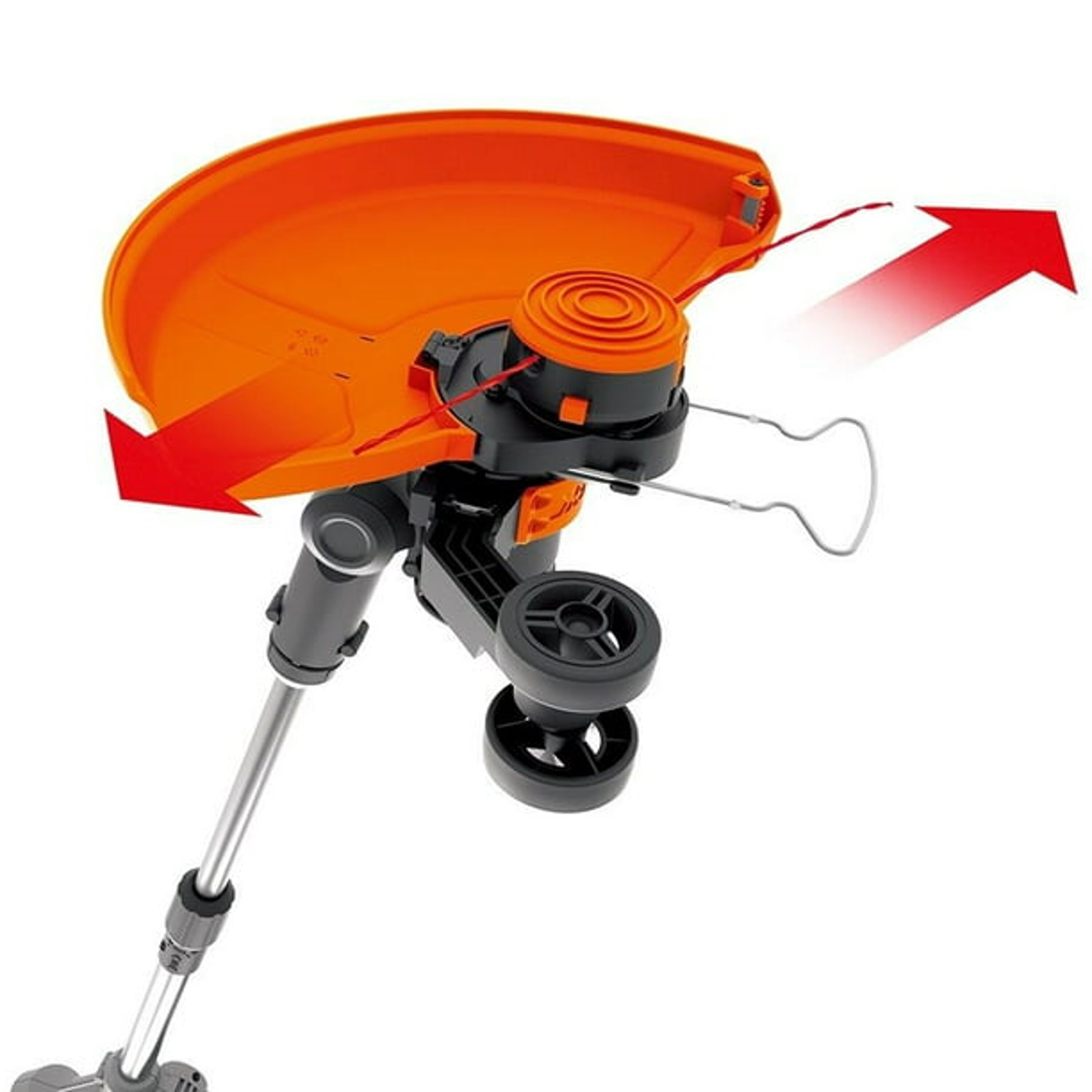 WORX 15 in Telescopic Shaft Corded Electric String Trimmer in the