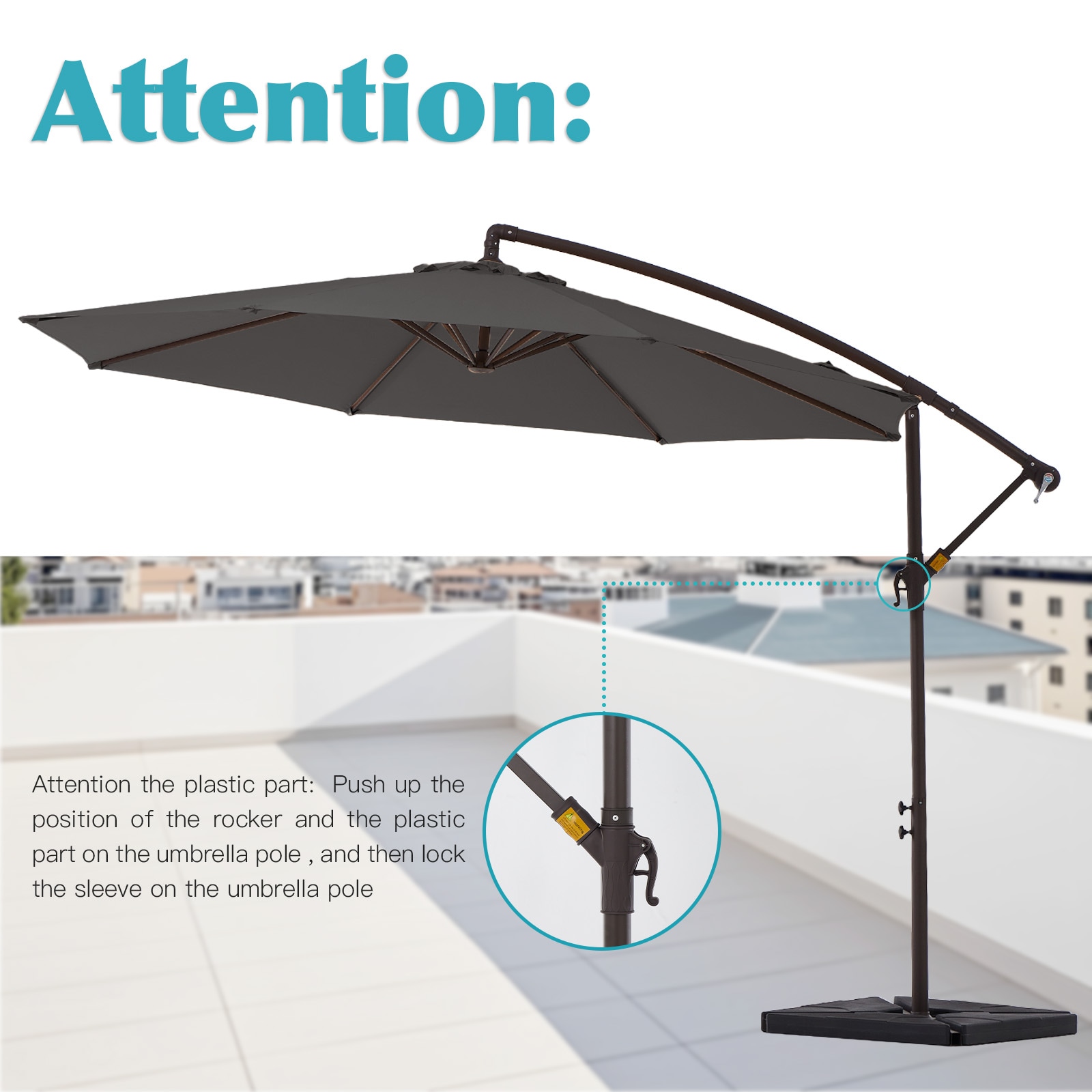 VOUA 10XJSD-GR Umbrellas-2 - View #3