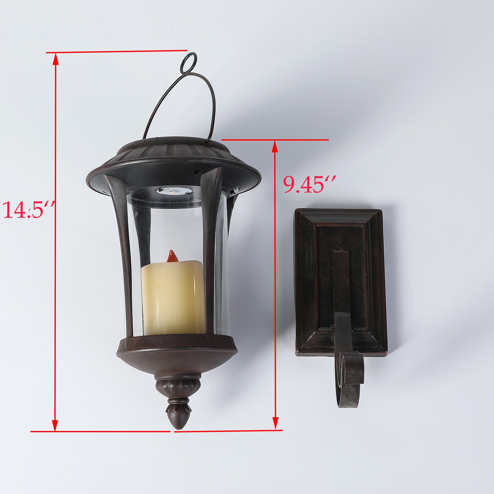 LuxenHome WHSL546 Outdoor-Wall-Lighting - View #8