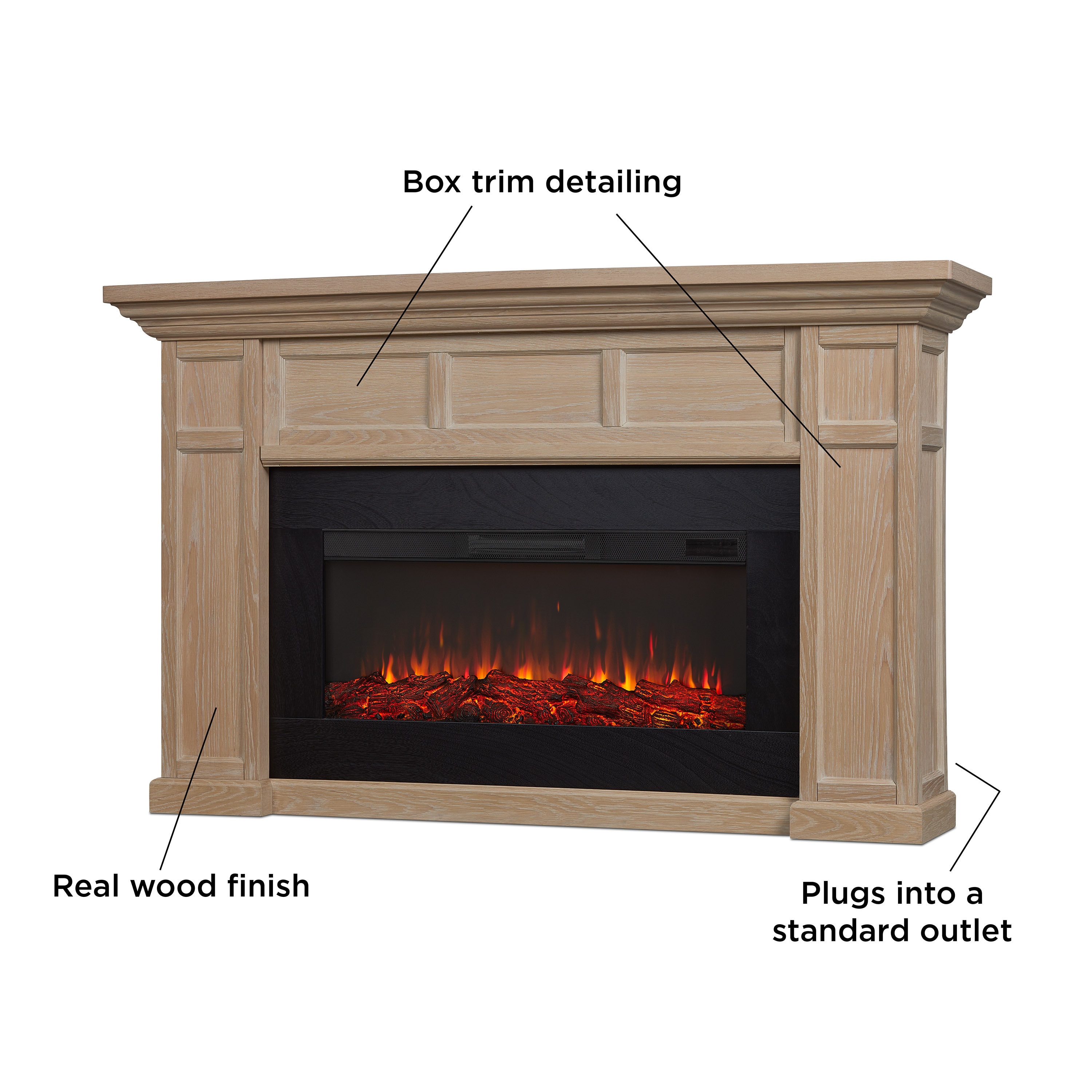 Real Flame 4130E-WO Electric-Fireplaces - View #11