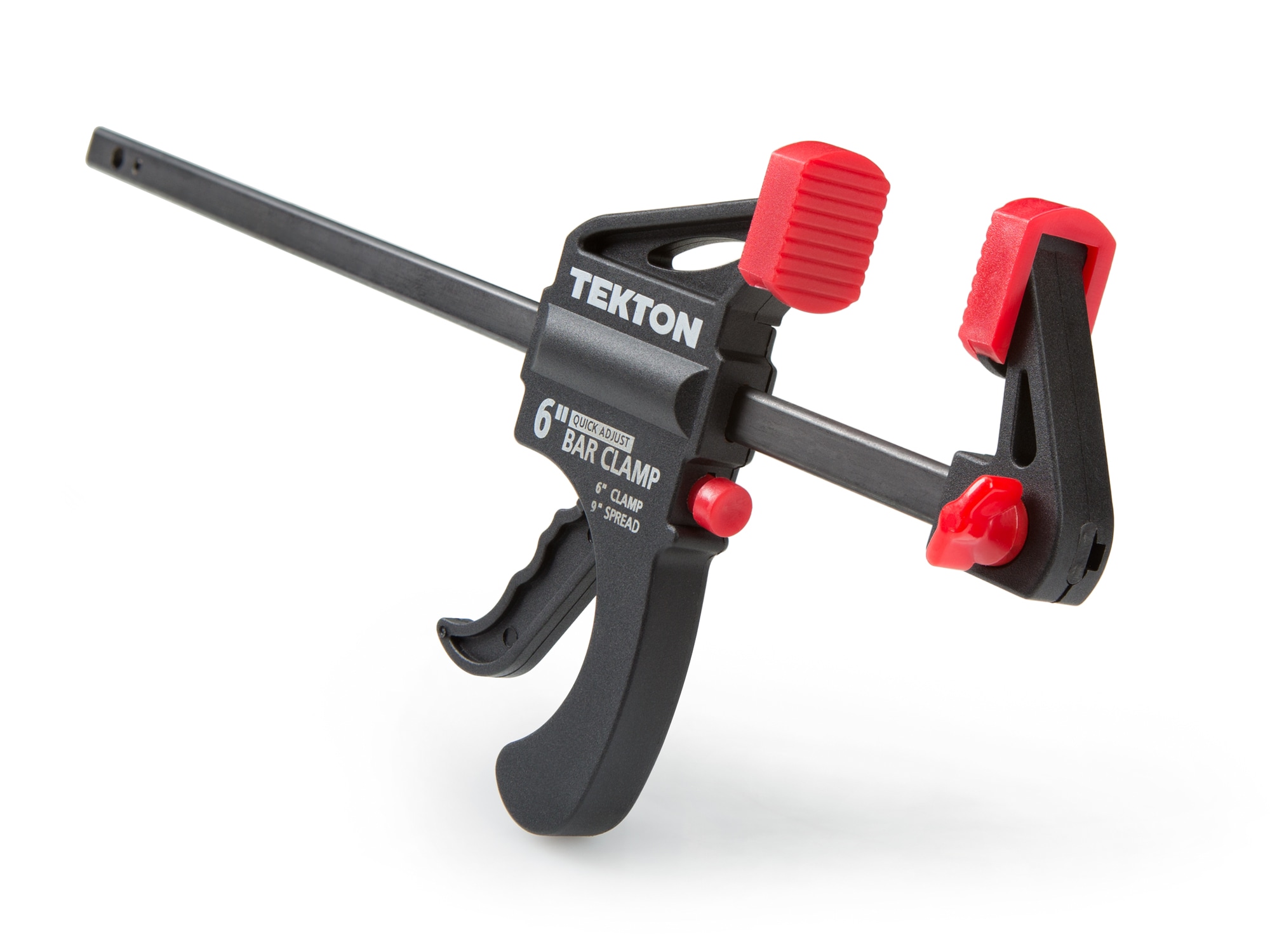 TEKTON Bar Clamp with 6-in Maximum Jaw Opening, 1.5-in Throat Depth ...