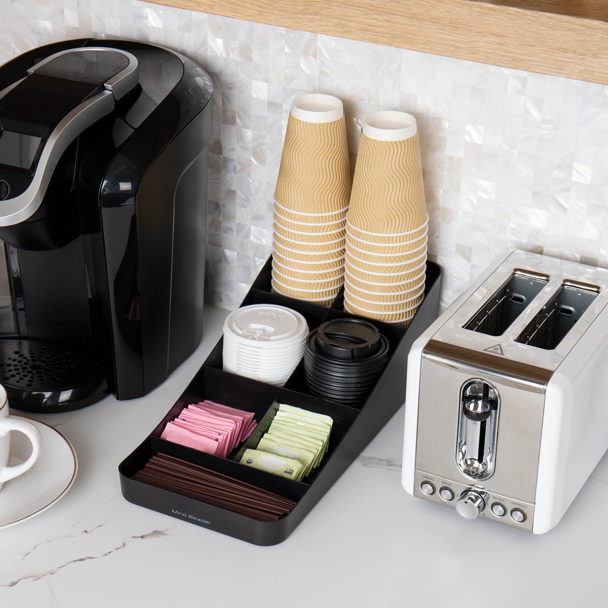 Mind Reader 2COMP7-BLK Coffee-Beverage-Organizers - View #6