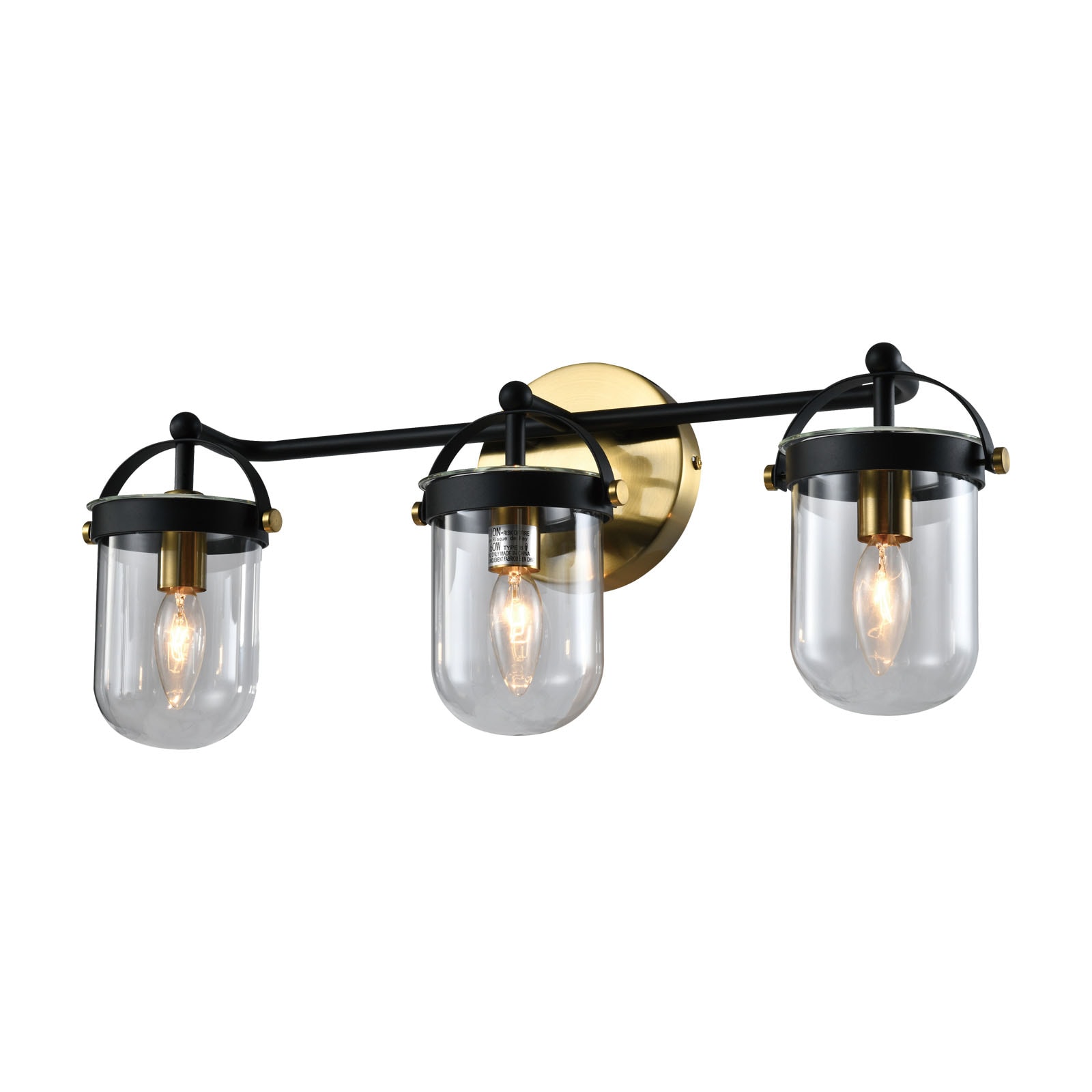 Maxax D155-3B4 Austin 22.05-in 3 -Light Multiple finishes Multiple colors Farmhouse Vanity light