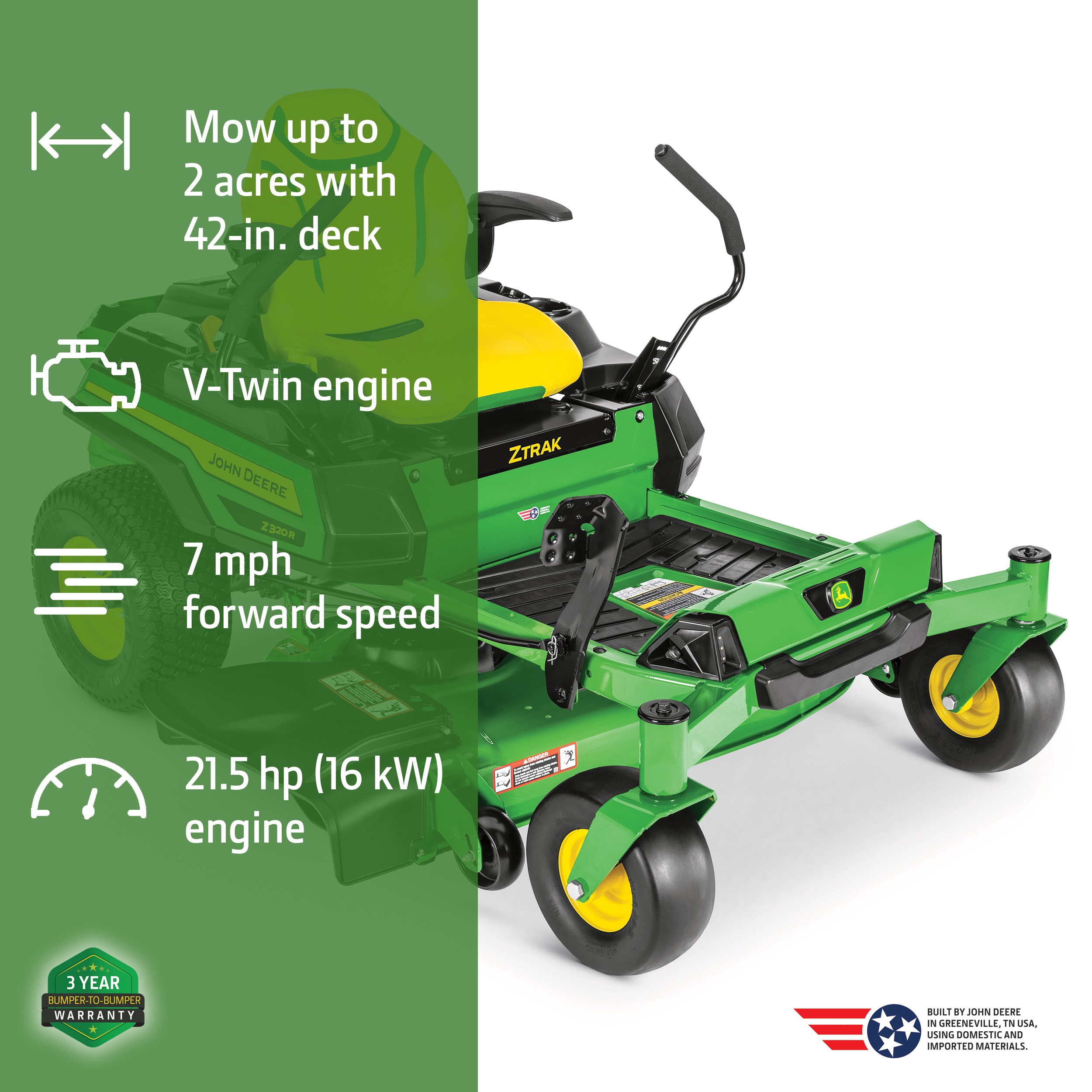 John Deere BG21302 Zero-Turn-Mowers - View #3