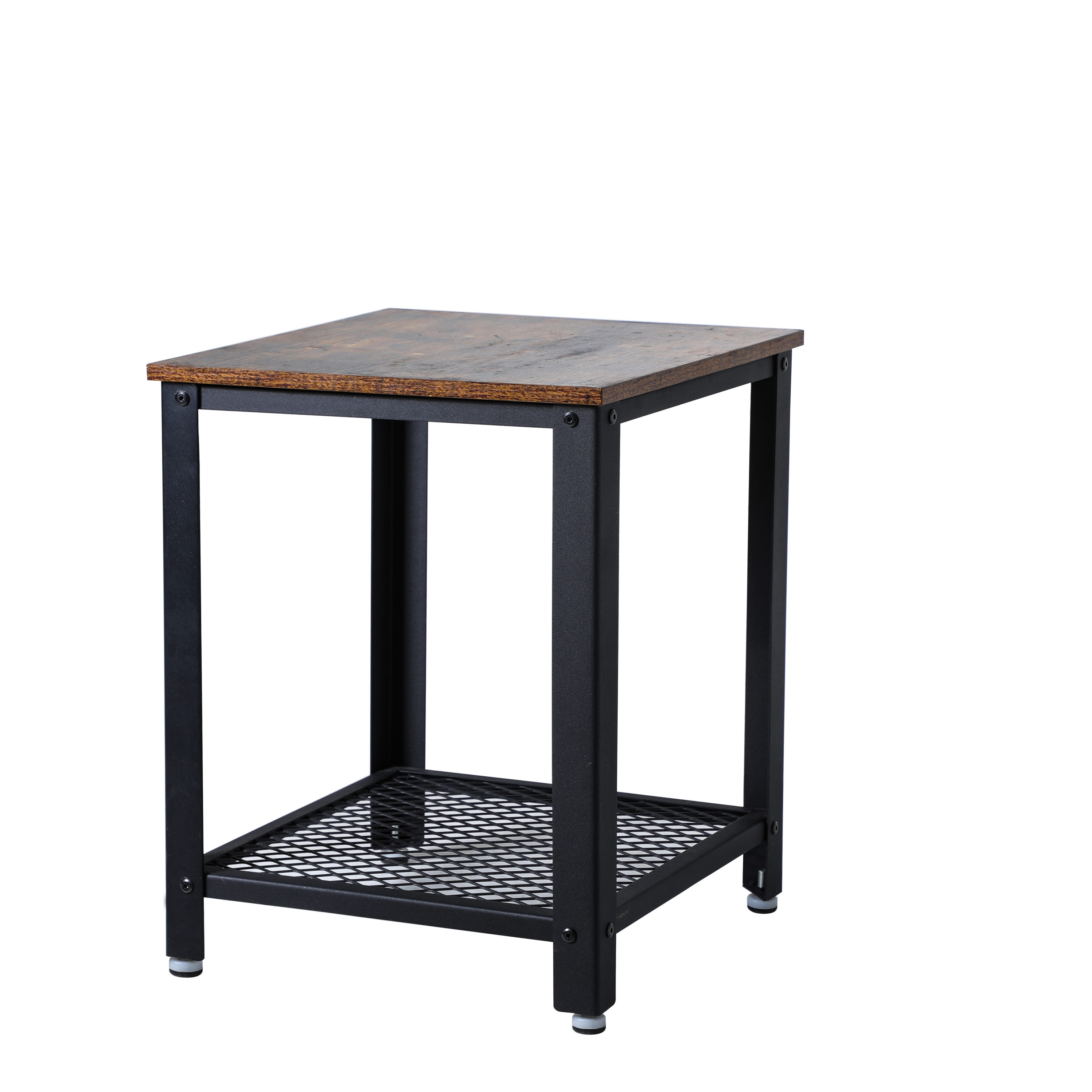 Clihome POKCH-32895 End table Rustic Particleboard Console Table