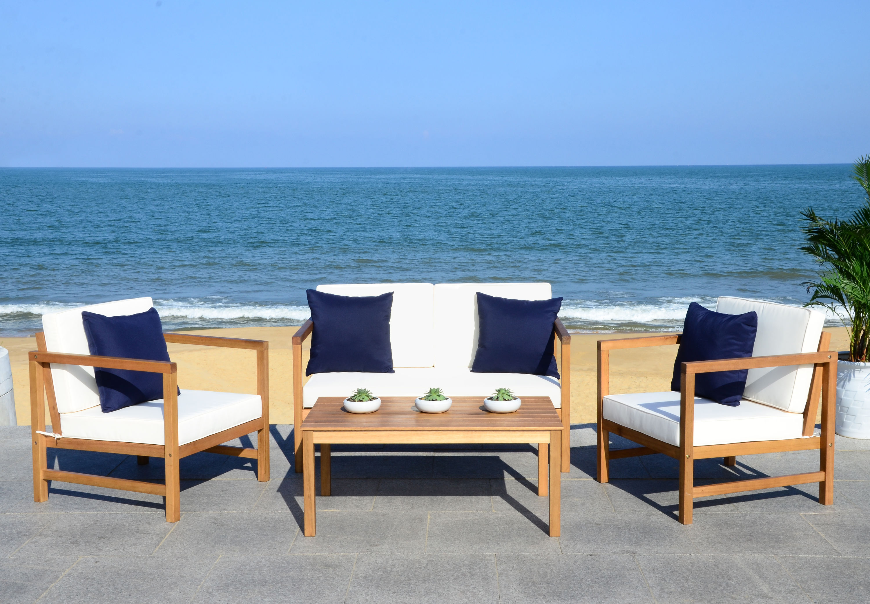 Safavieh PAT7030A Patio-Conversation-Sets - View #5