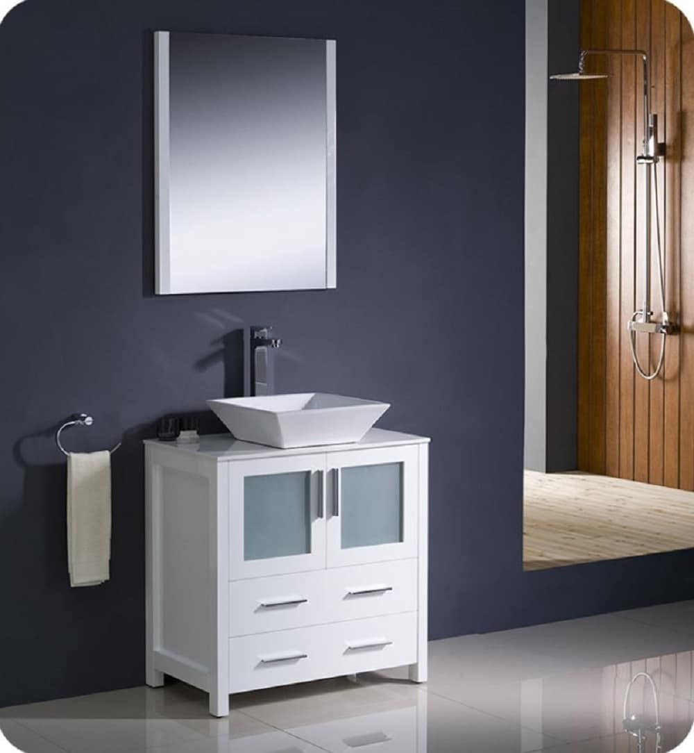 Fresca FVN6230WH-VSL Bath-Vanity-Combo - View #2