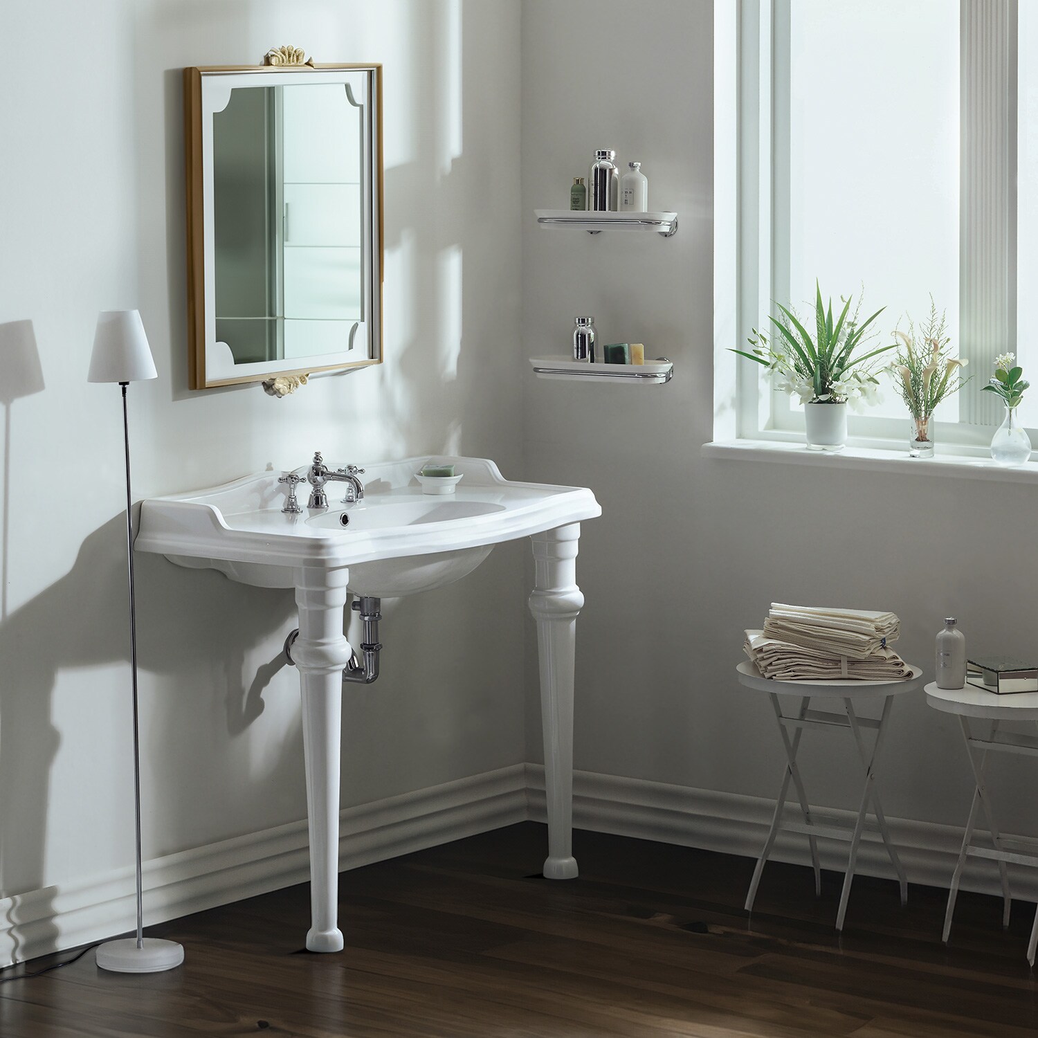 Whitehaus Collection AR874-GB001-3H Bath-Sink - View #5