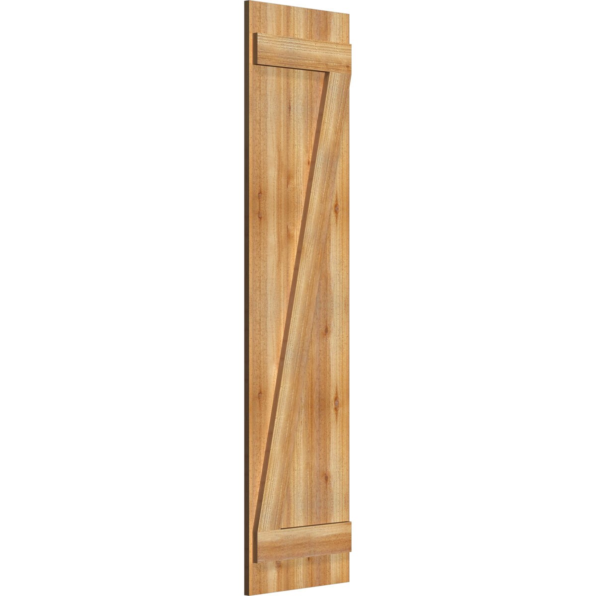 Ekena Millwork RBJ06Z16X064RWR Exterior-Shutters - View #2