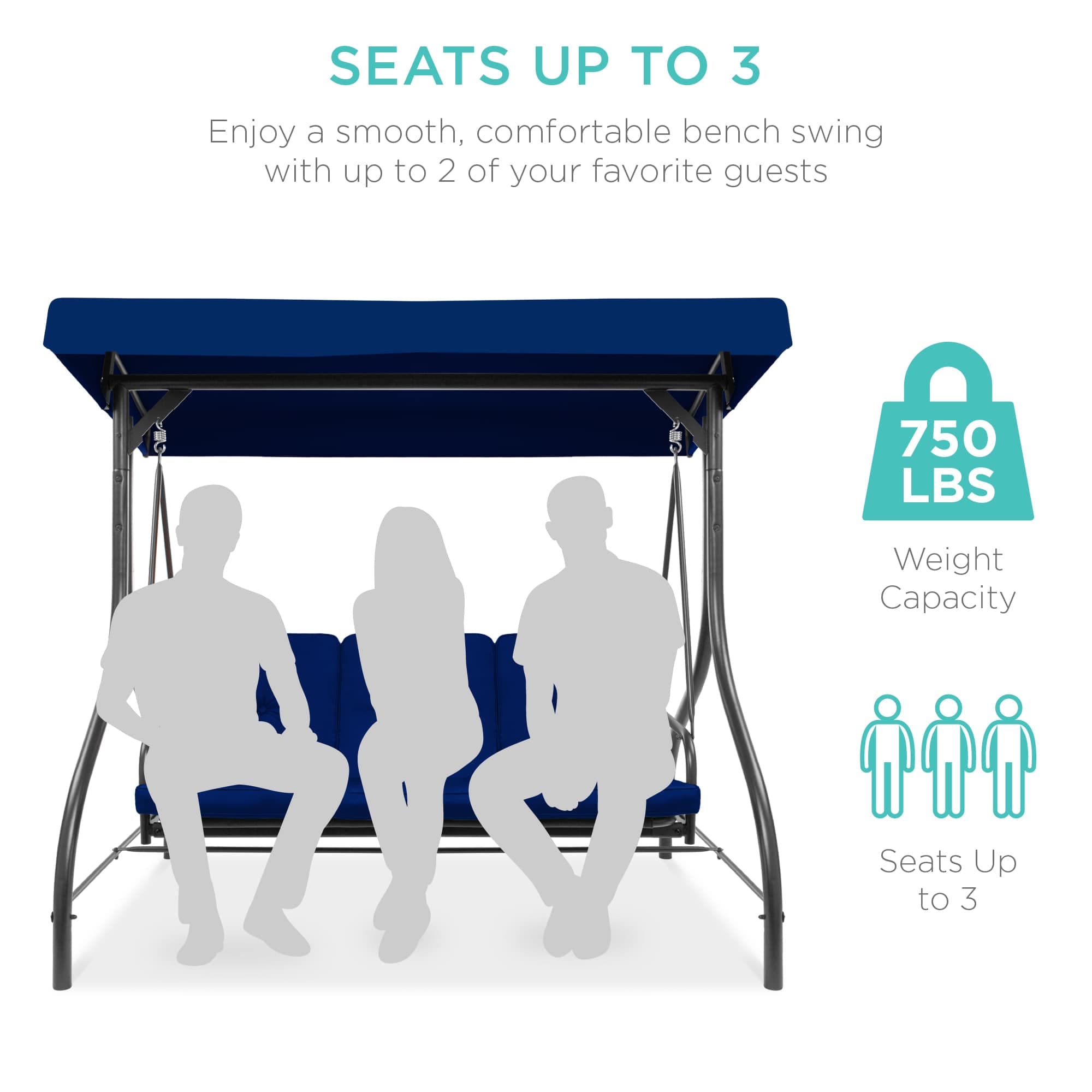 Best Choice Products SKY5936 Swing-Gliders - View #4