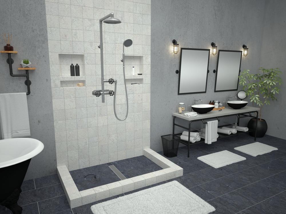 Tile Redi RT3648CTC-PVC-BN Shower-Floors - View #6