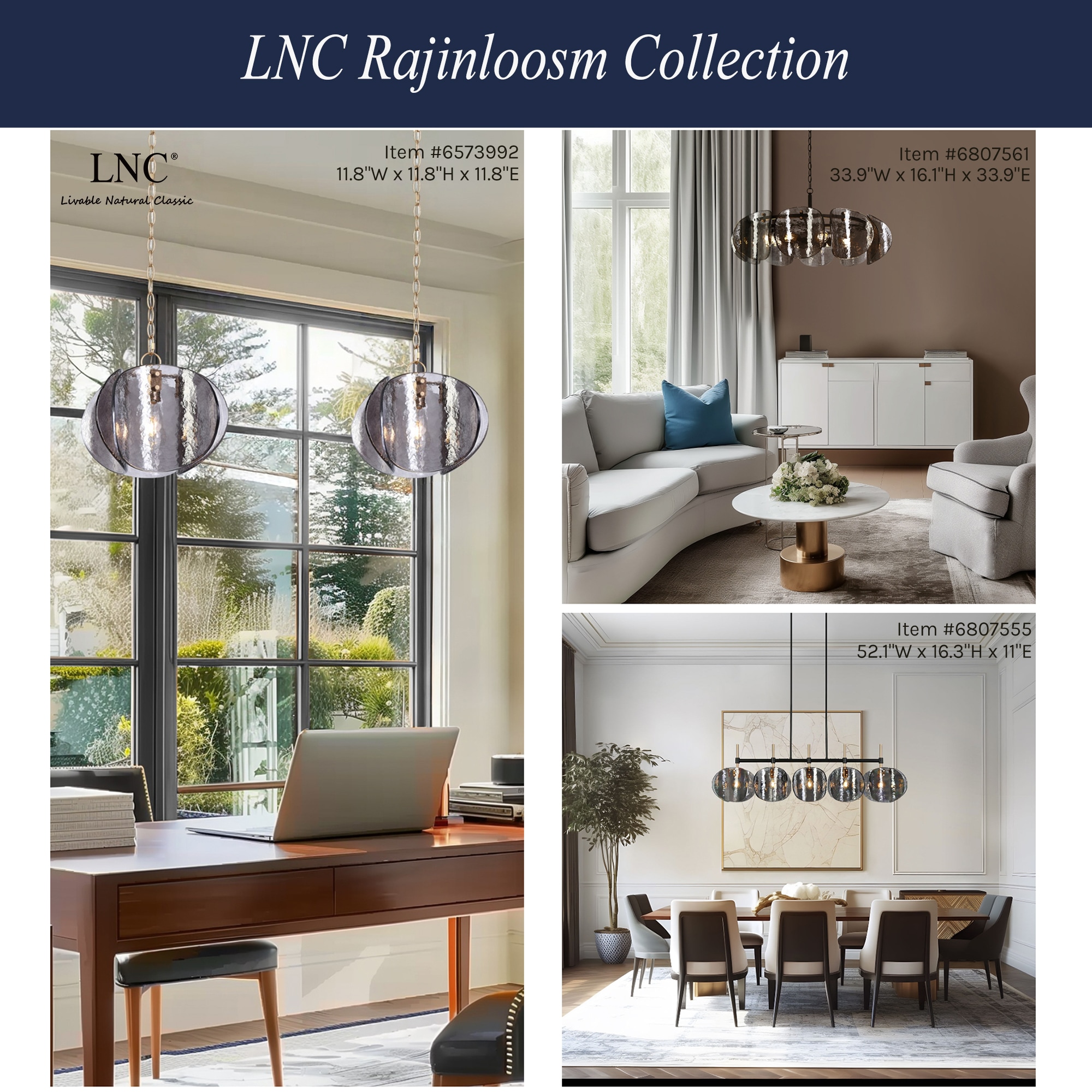 LNC HA05358 Pendant-Lights - View #5