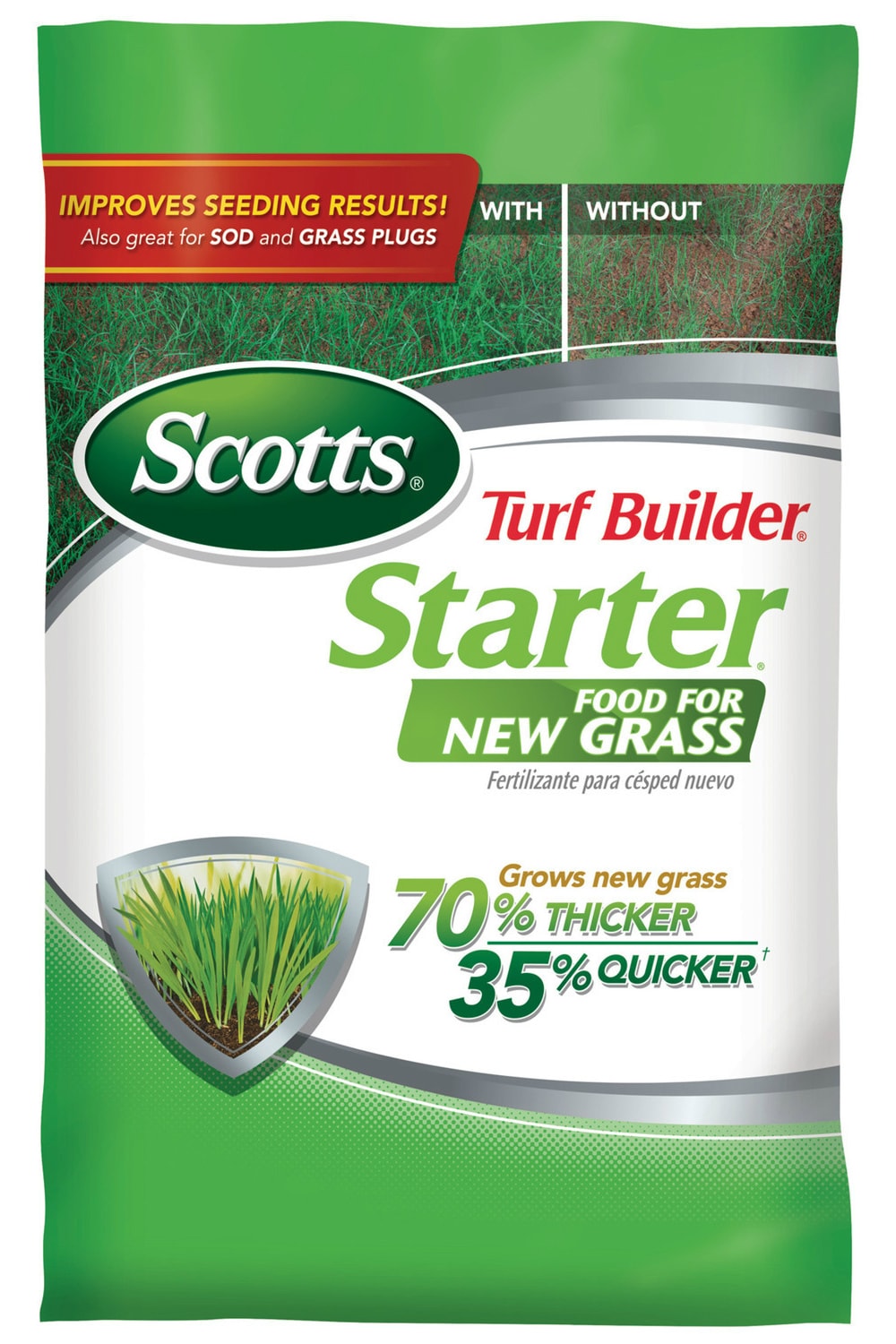 Image of Scotts Turf Builder Starter Fertilizer for New Grass