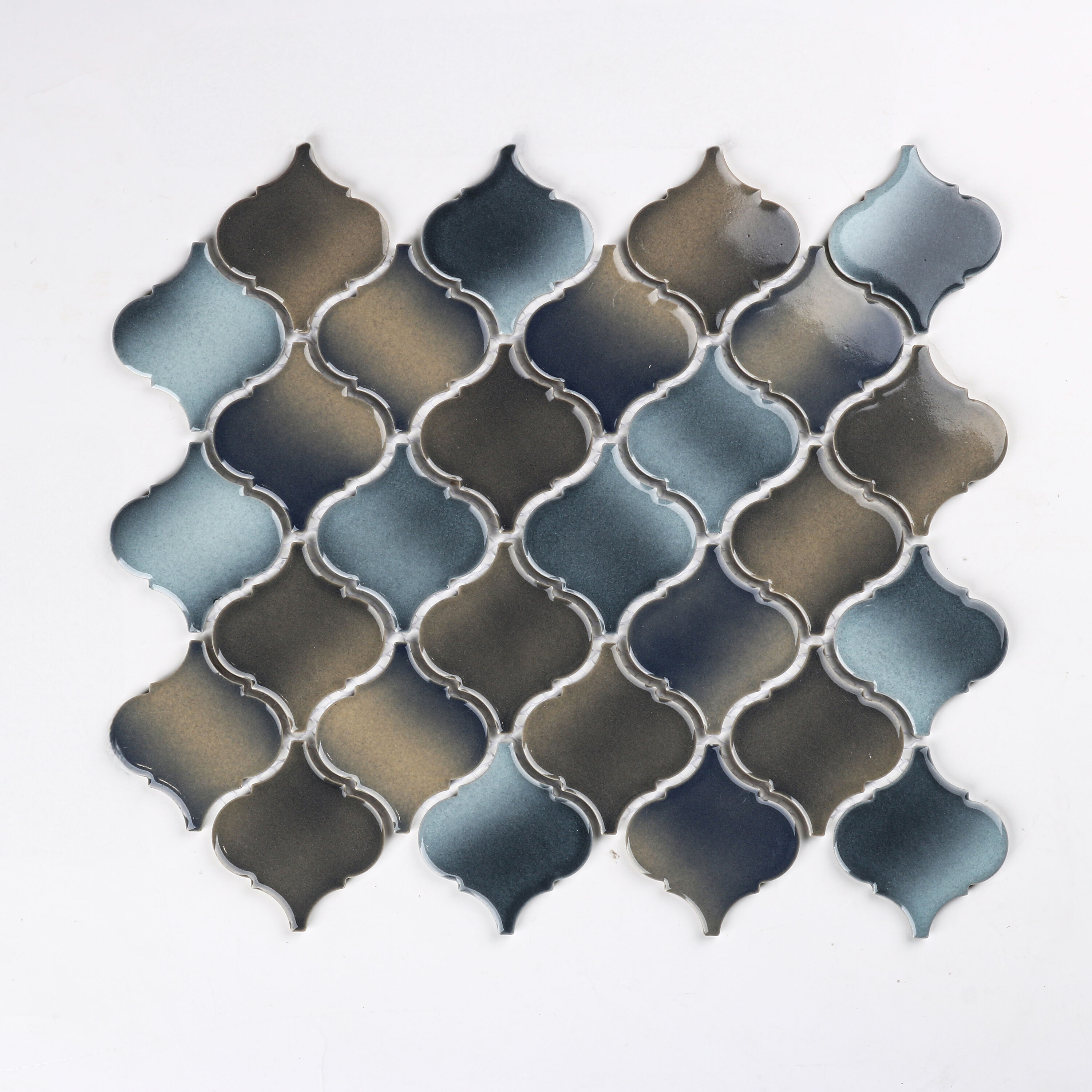 WS Tiles Sample - Beachside 3-in x 3-in Glossy Porcelain Wall Tile