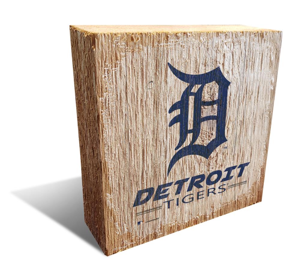 Detroit Tigers Team Logo Progression 6x24 – Fan Creations GA