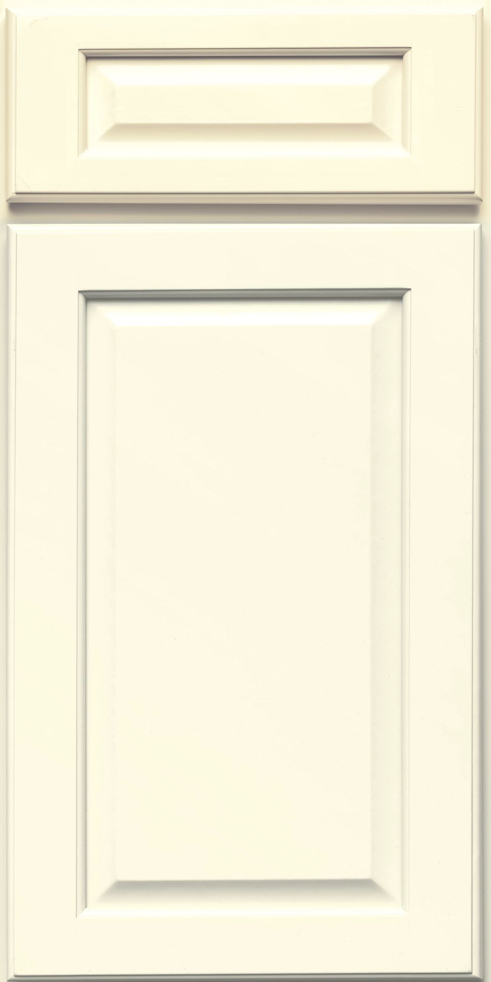 Kraftmaid Fox Ridge 14.625-in W X 14.625-in H Warm White Painted 