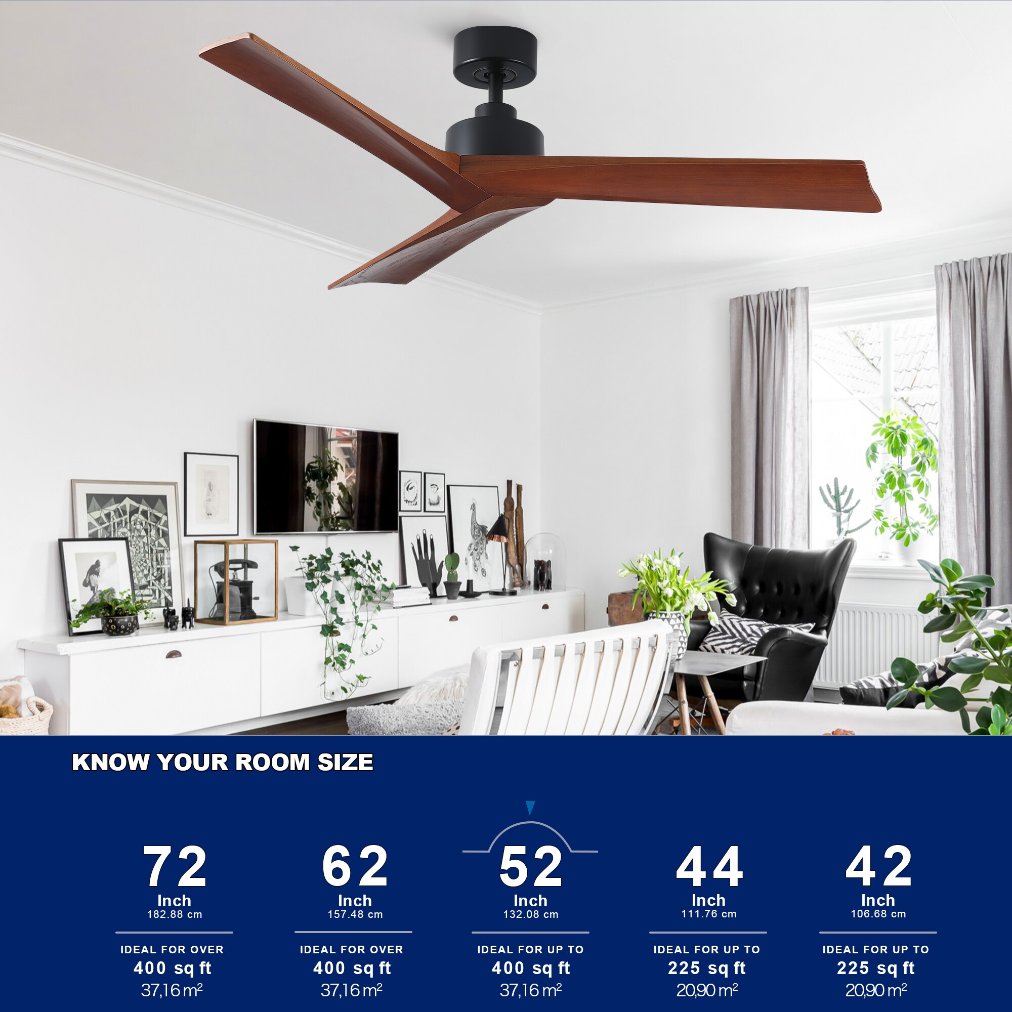 YUHAO LSDY1243NBK52 Ceiling-Fans - View #5