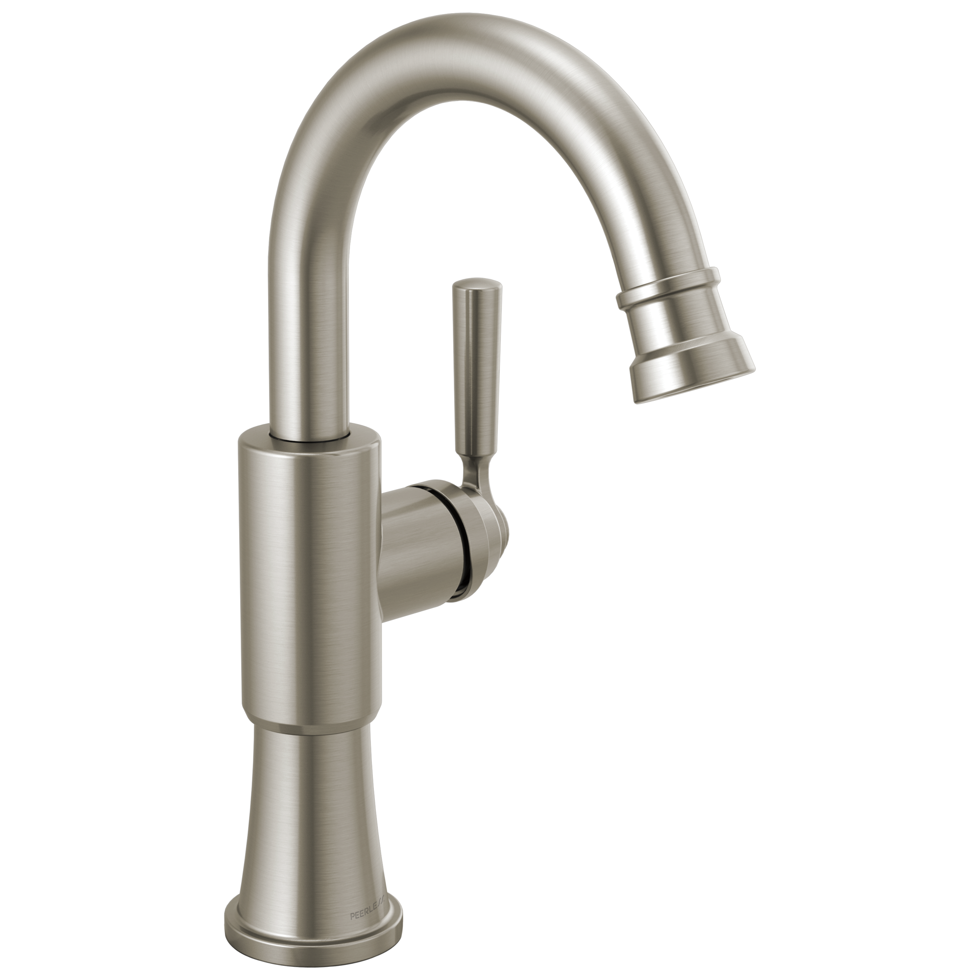 Peerless P1823LF-SS Westchester Stainless Single Handle Deck-mount Bar and Prep Kitchen Faucet ( Deck Plate Included )