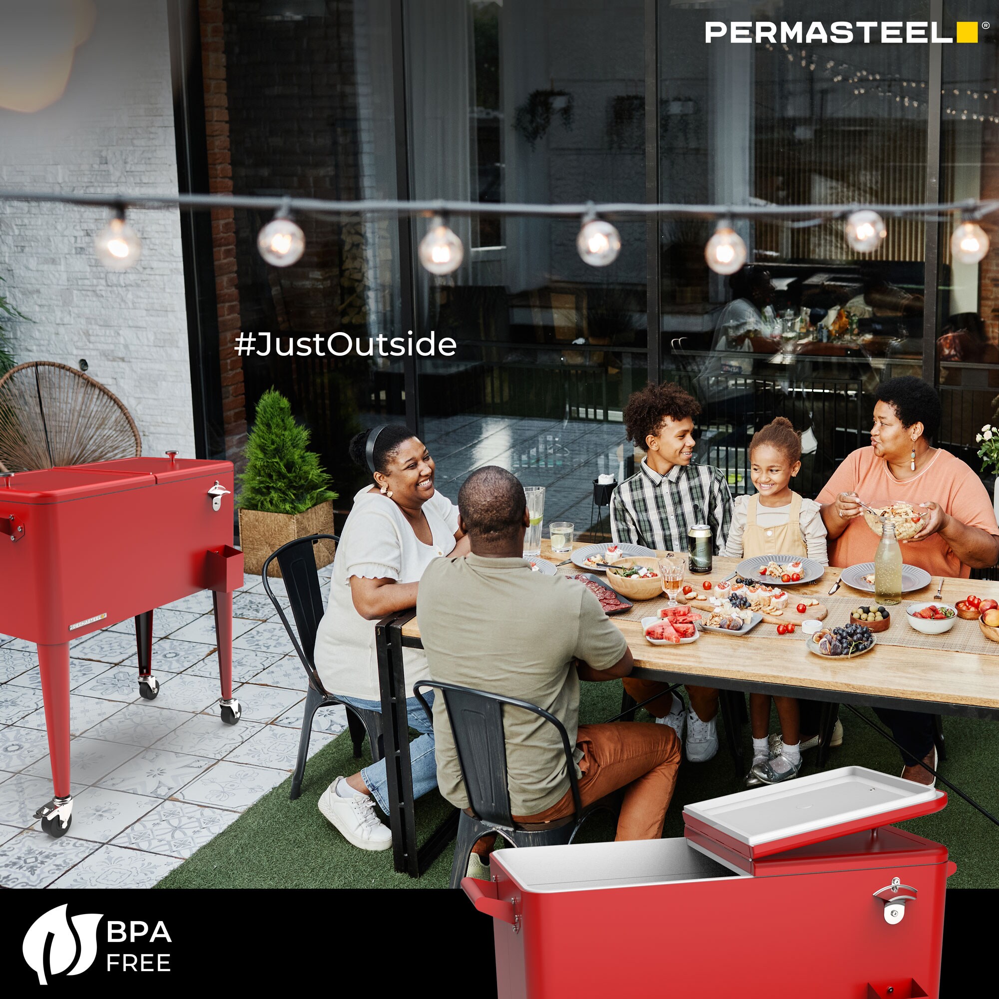 Permasteel PS-203 RD Beverage-Coolers - View #7
