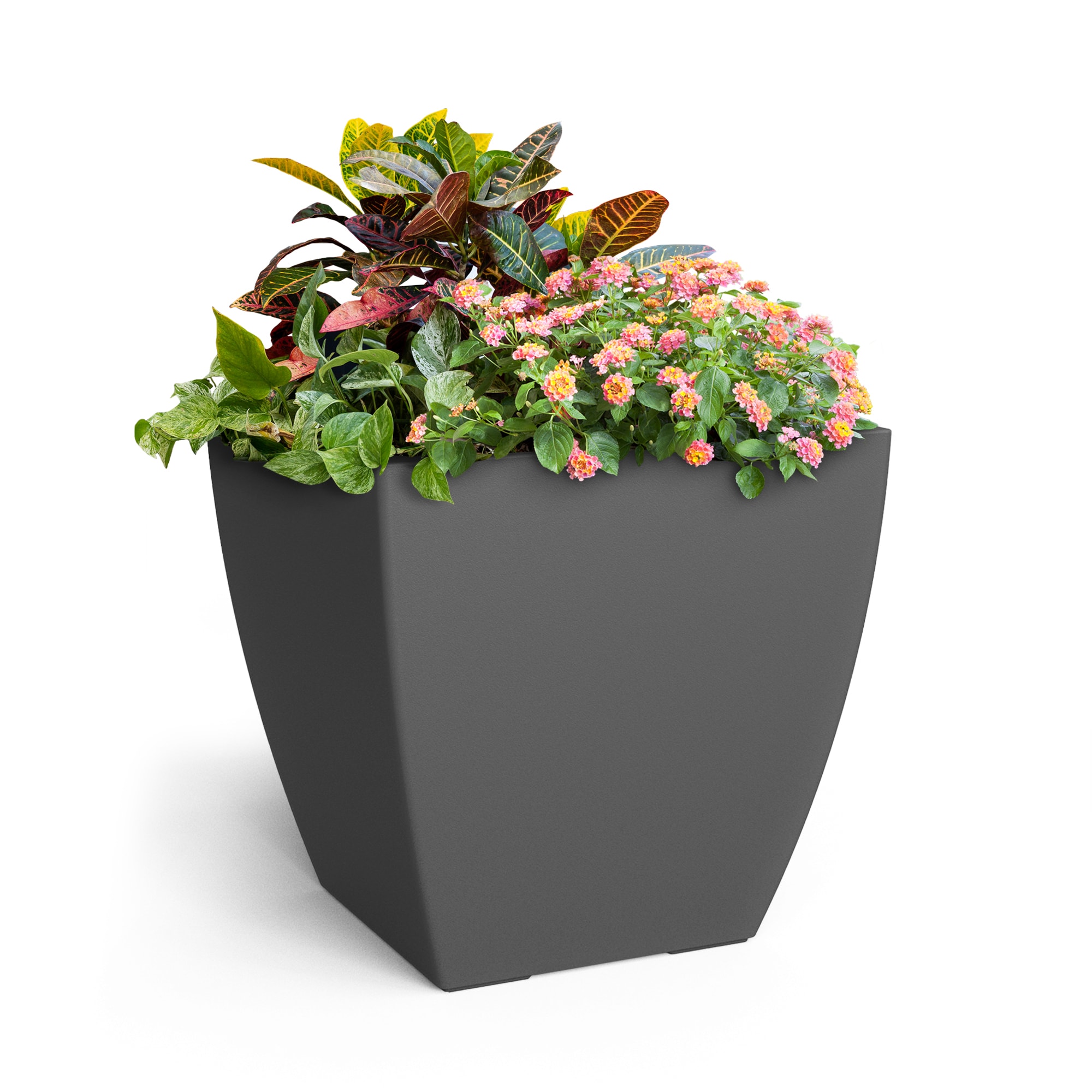 24 Inch Wide Gray Pots & Planters at Lowes.com