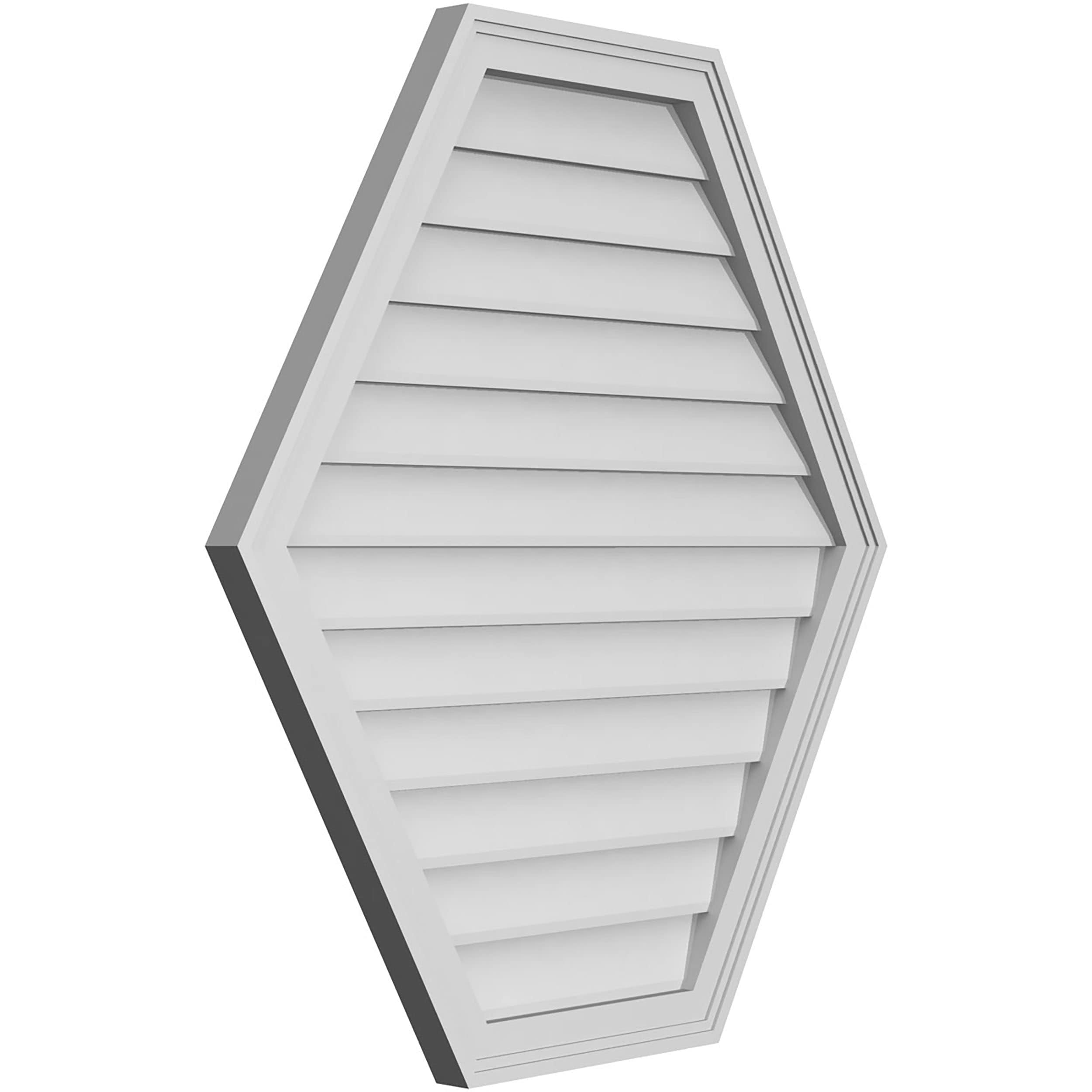Ekena Millwork GVPHP34X3602SN Gable-Vents - View #2