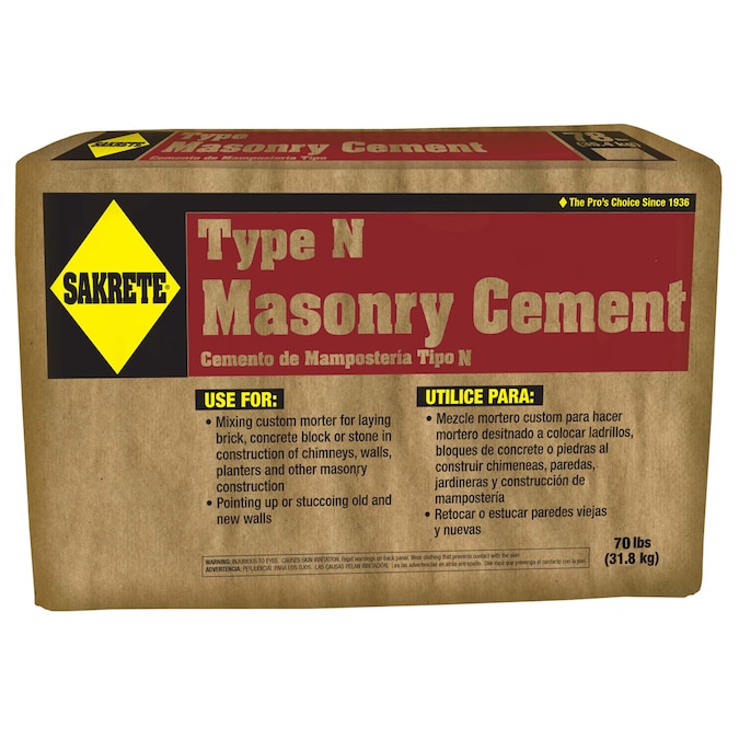 Sakrete 70-lb N Cement in the Cement department at Lowes.com