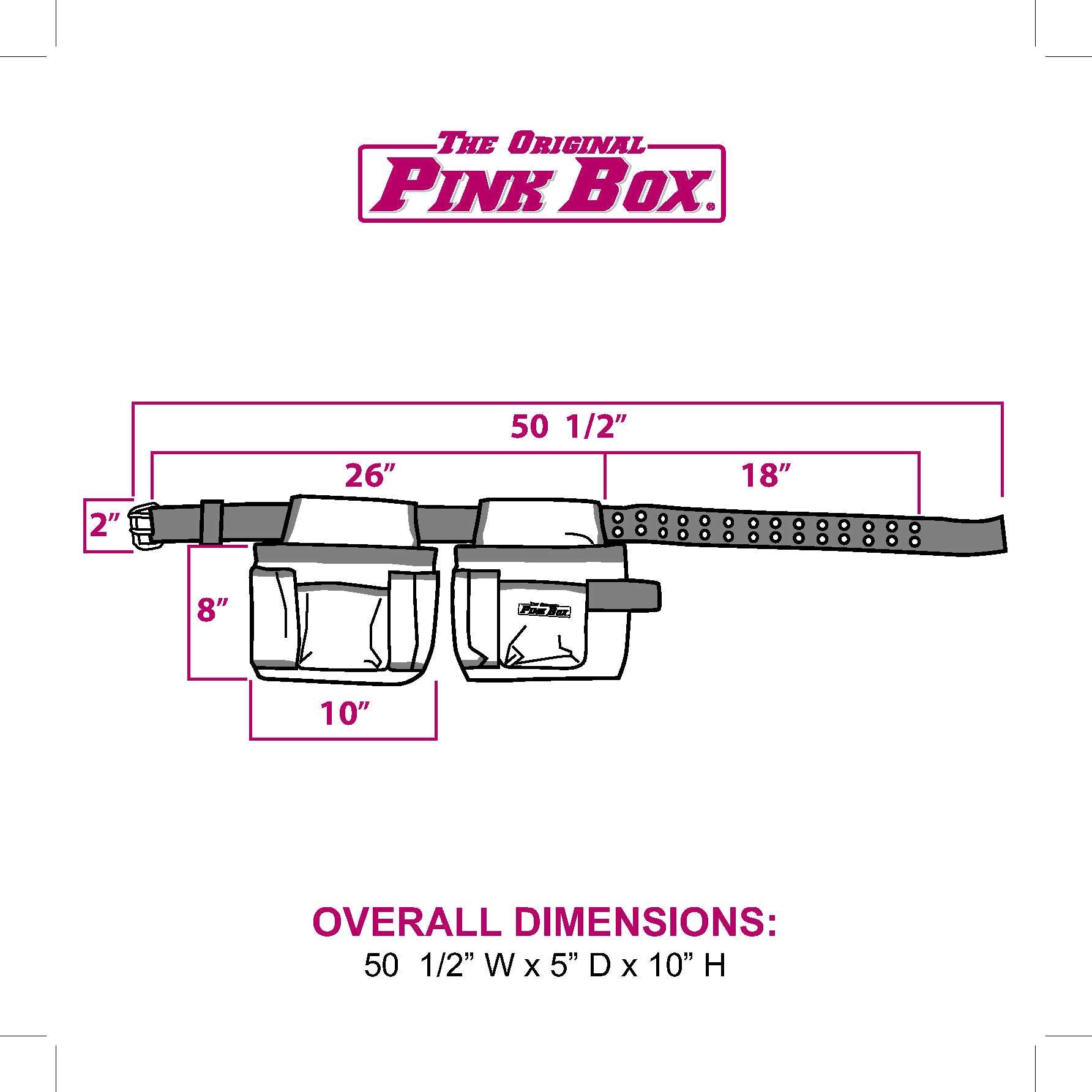 The Original Pink Box 25-ft Auto Lock Tape Measure with Metric and Standard  Measurements, Easy-to-Read Markings and Retractable Blade