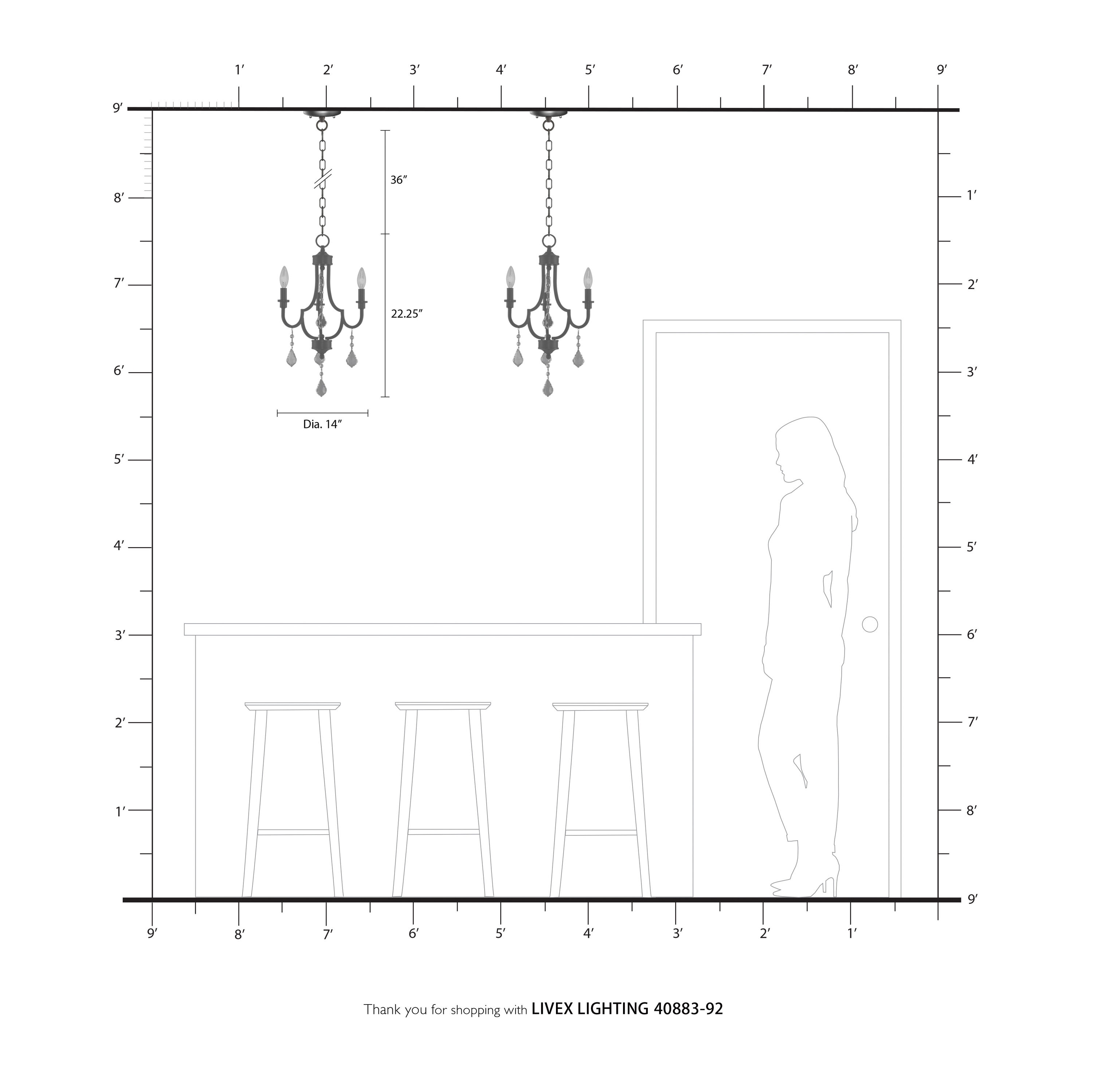 Livex Lighting 40883-92 b090015 - View #5
