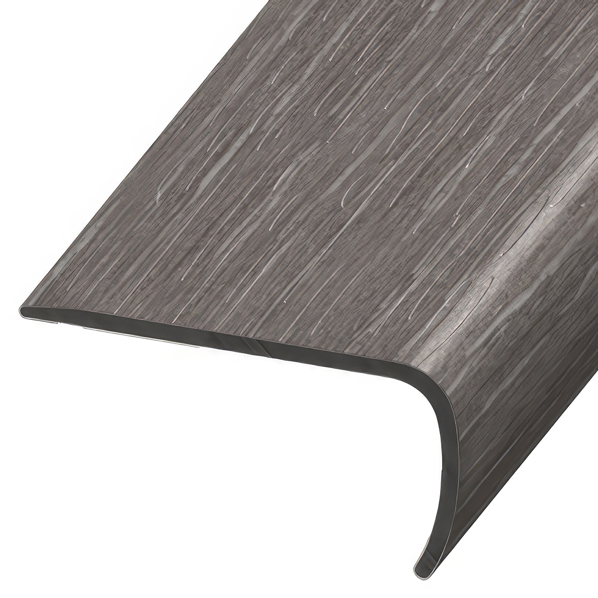 Versatrim VE-111547 Pop MaxCore Lucida-Pop MaxCore-Dolomite Prefinished 1-in T x 2-in W x 94-in L PVC Square cap