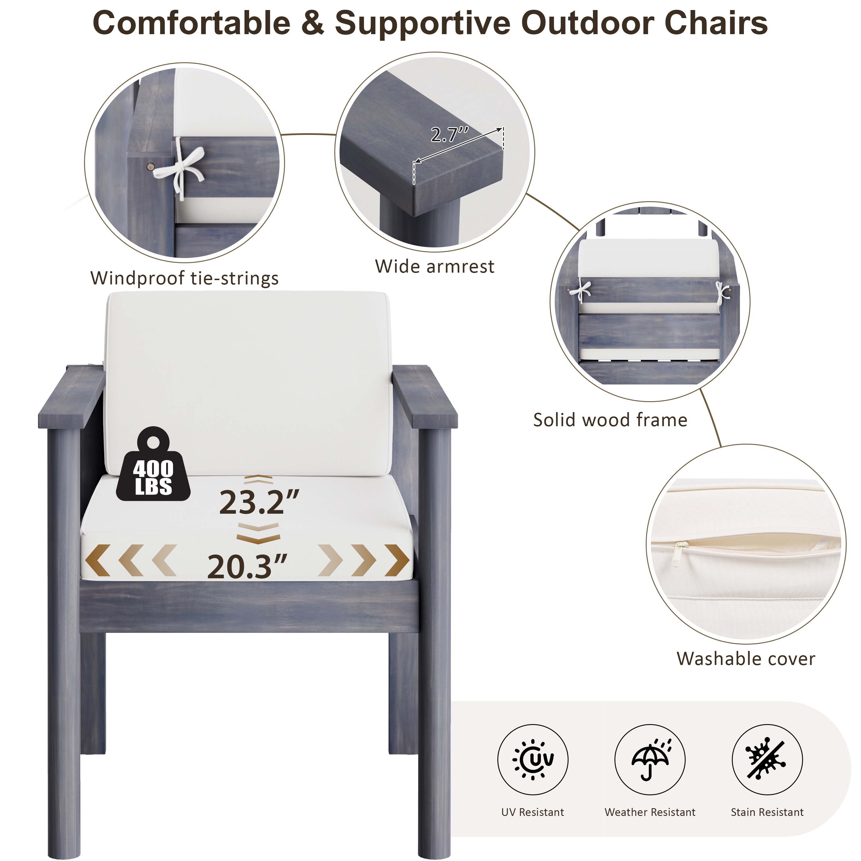 Bayfeve BFDES-S00048-OD Patio-Dining-Sets - View #9