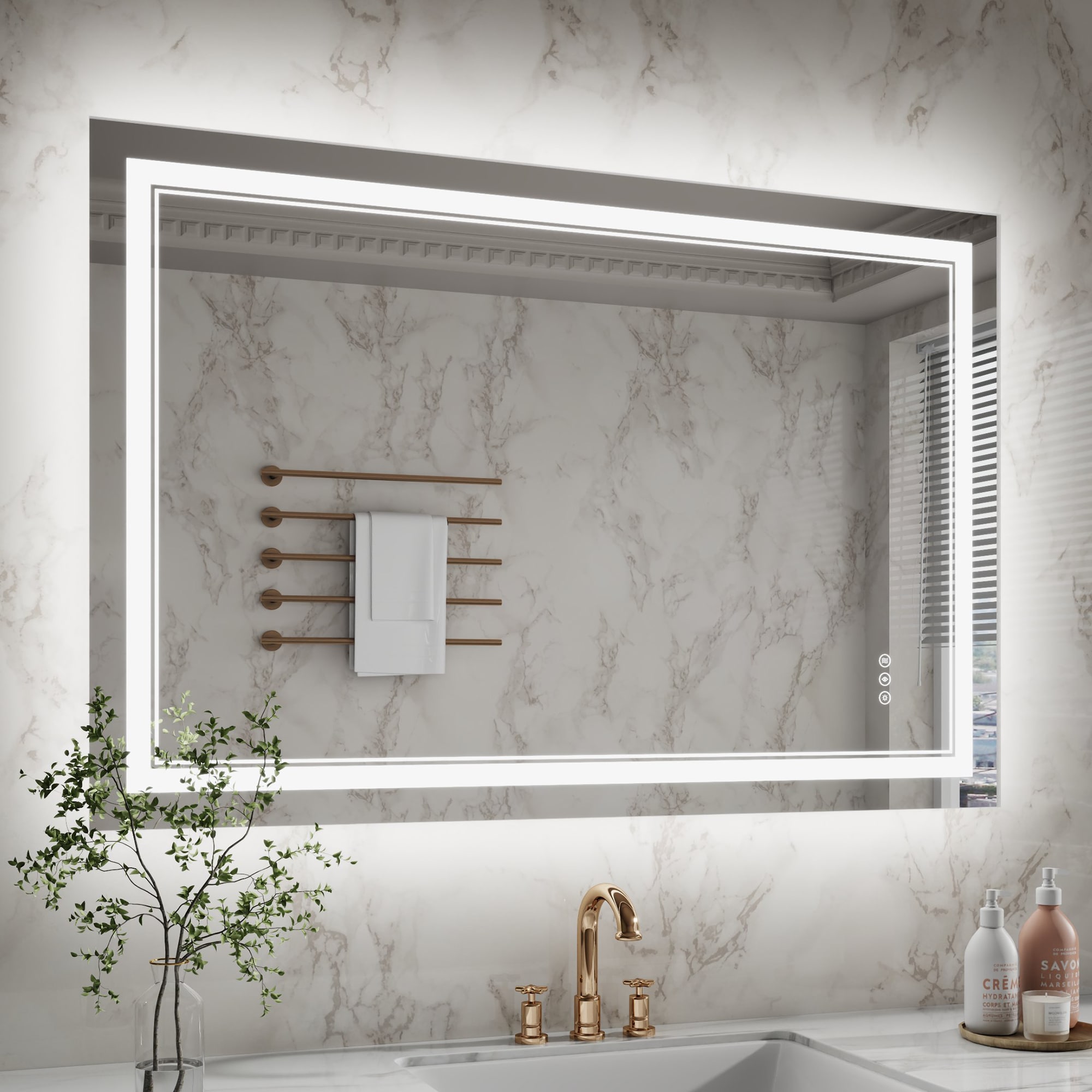 ExBrite DHBM2836FLAL Framed-Bath-Mirrors - View #16