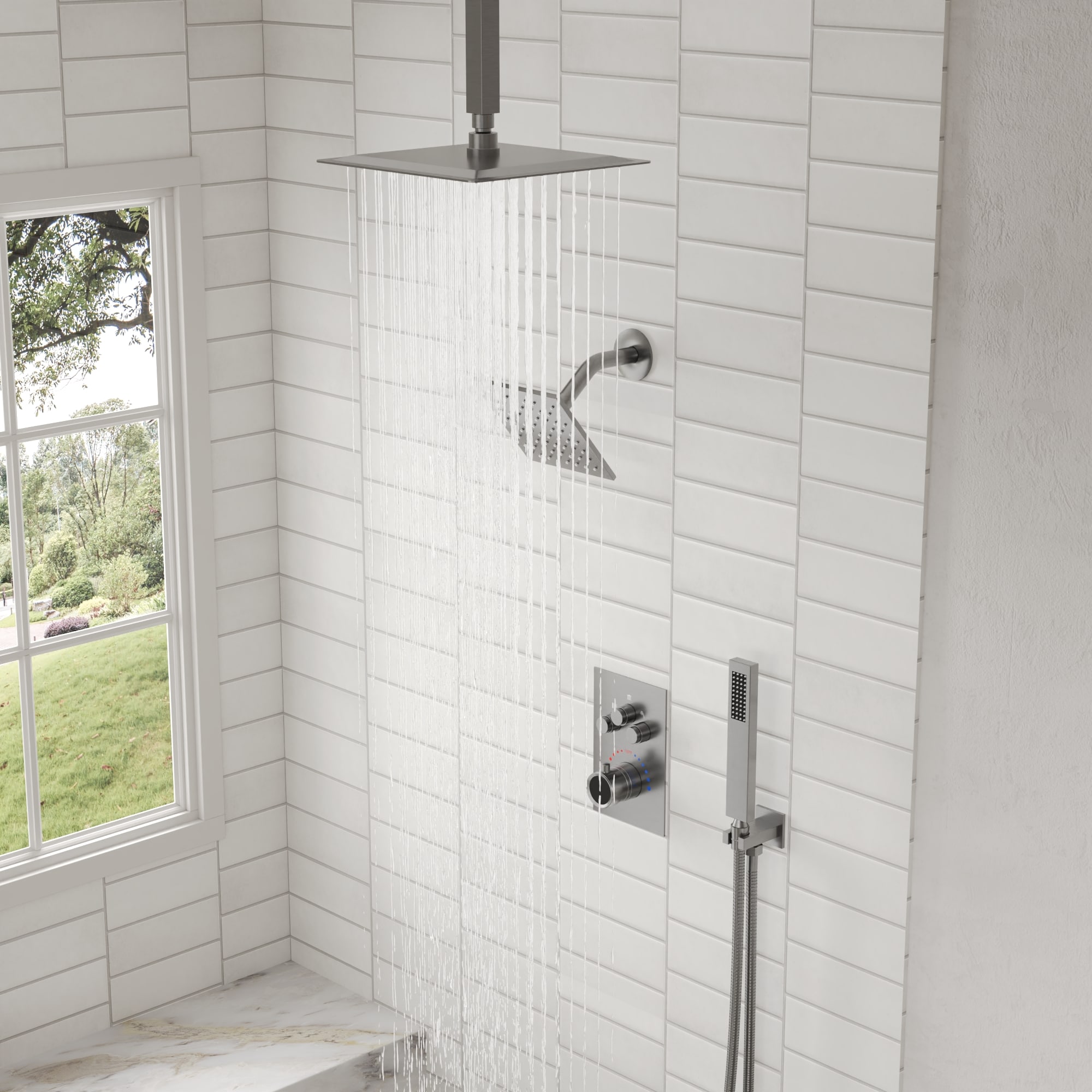 EVERSTEIN Q-925-OTOP Tub-Shower-Faucets - View #3