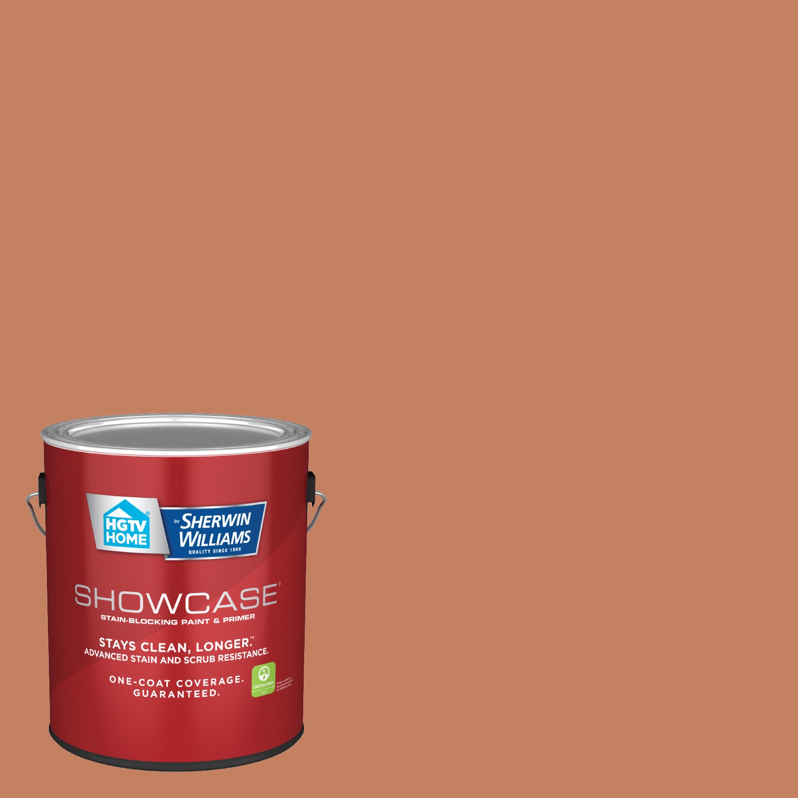 HGTV HOME by Sherwin-Williams 2004-5B-935230 Showcase Flat Clove Bud 2004-5B Acrylic Interior Paint Paint + Primer ( 1-gallon )