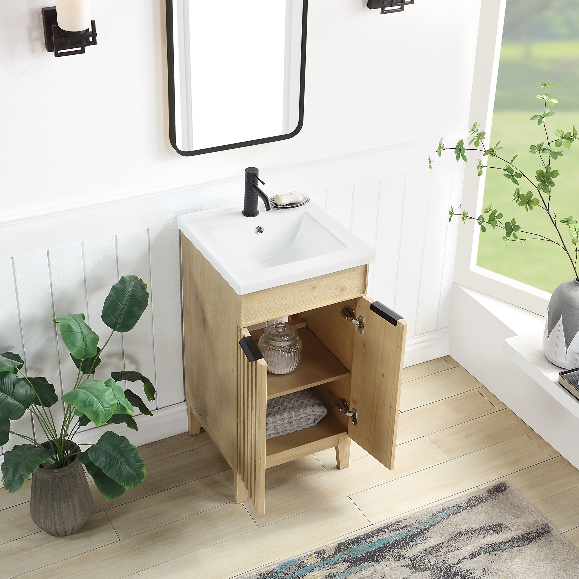 Vinnova 707618-SN-WH Bath-Vanity-Combo - View #5