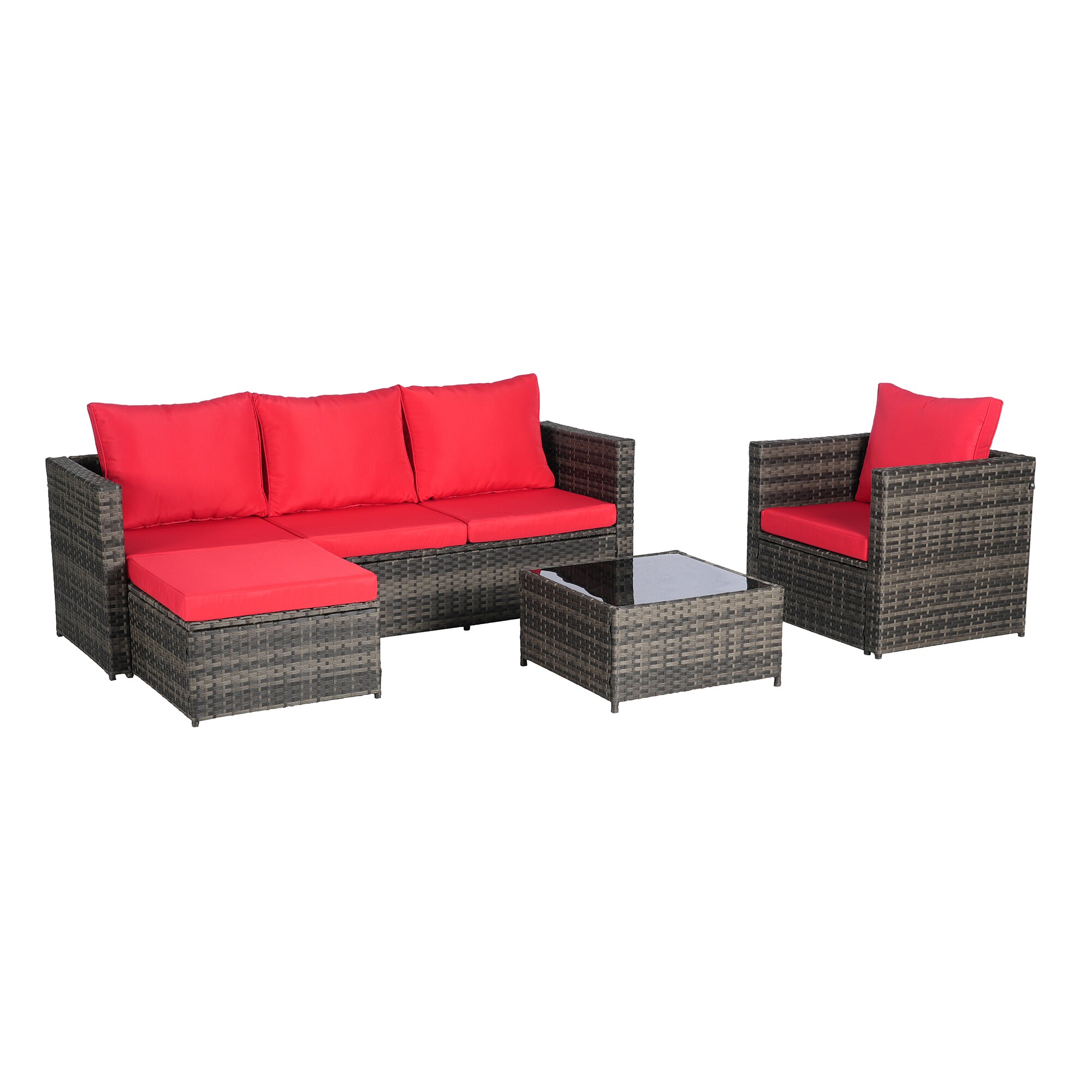 SINOFURN SYB670029RD Patio-Conversation-Sets - View #6