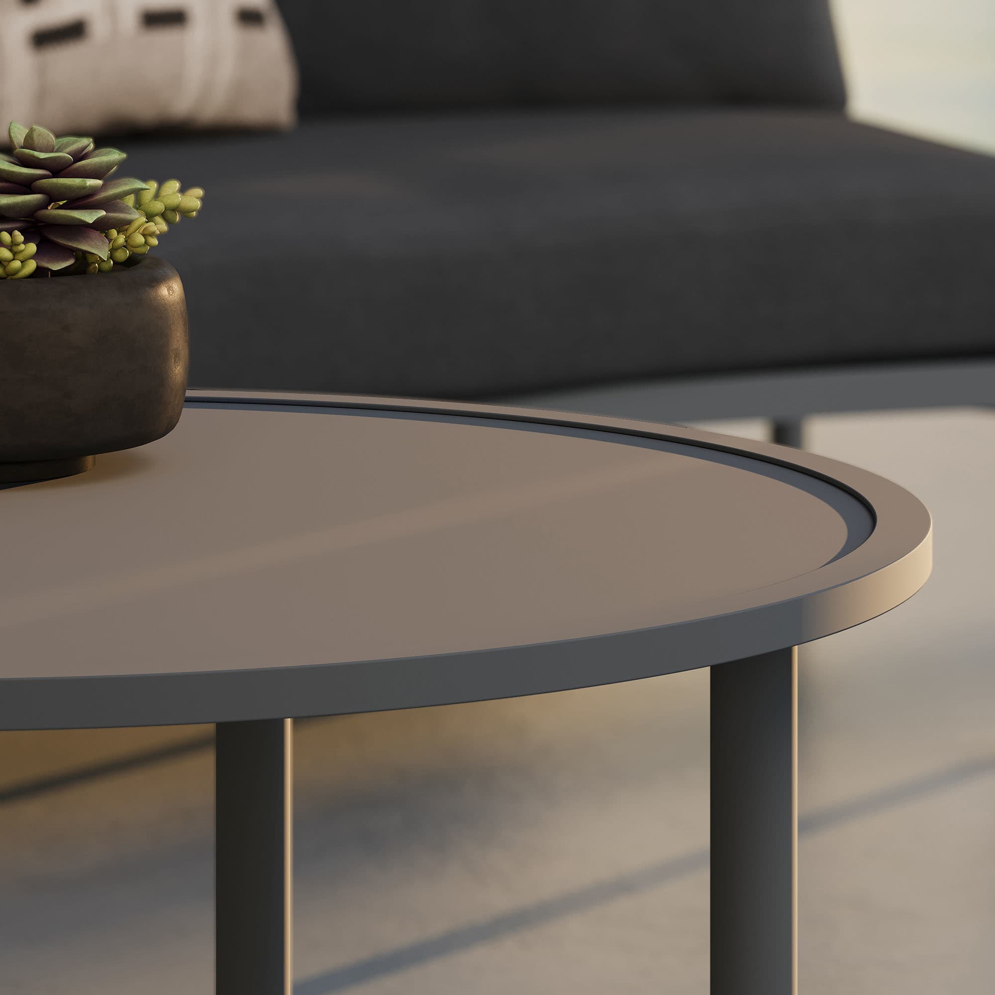 Modway EEI-7610-CHA Patio-Tables - View #5