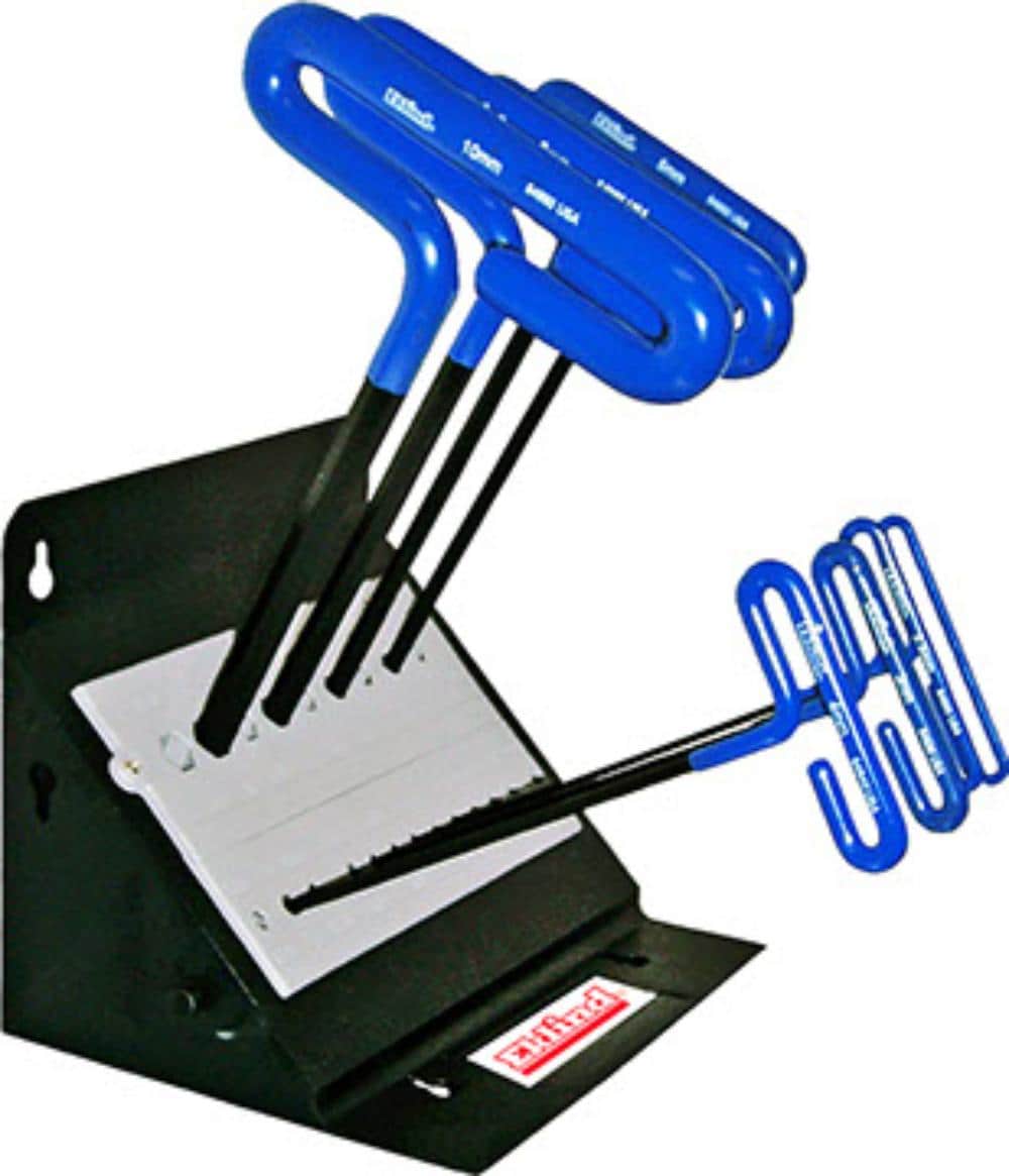 Eklind 56198 Assorted T-Handle Metric 8 -Pieces Hex key set