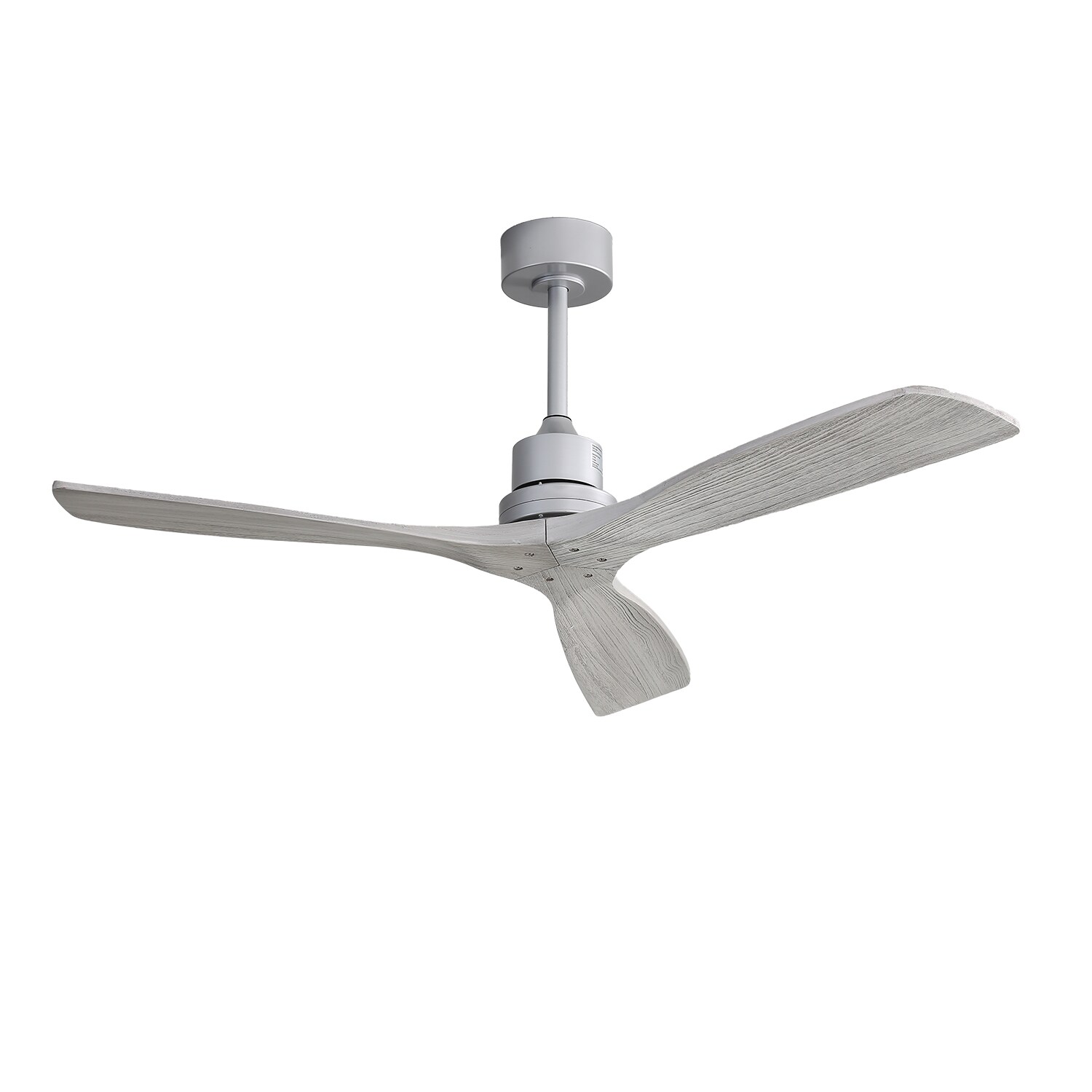  52LSP254264SV NatureGrove 52-in Integrated LED Gray with Matte Blades Ceiling Fan Without Light - Remote Included ( 3 -Blade )