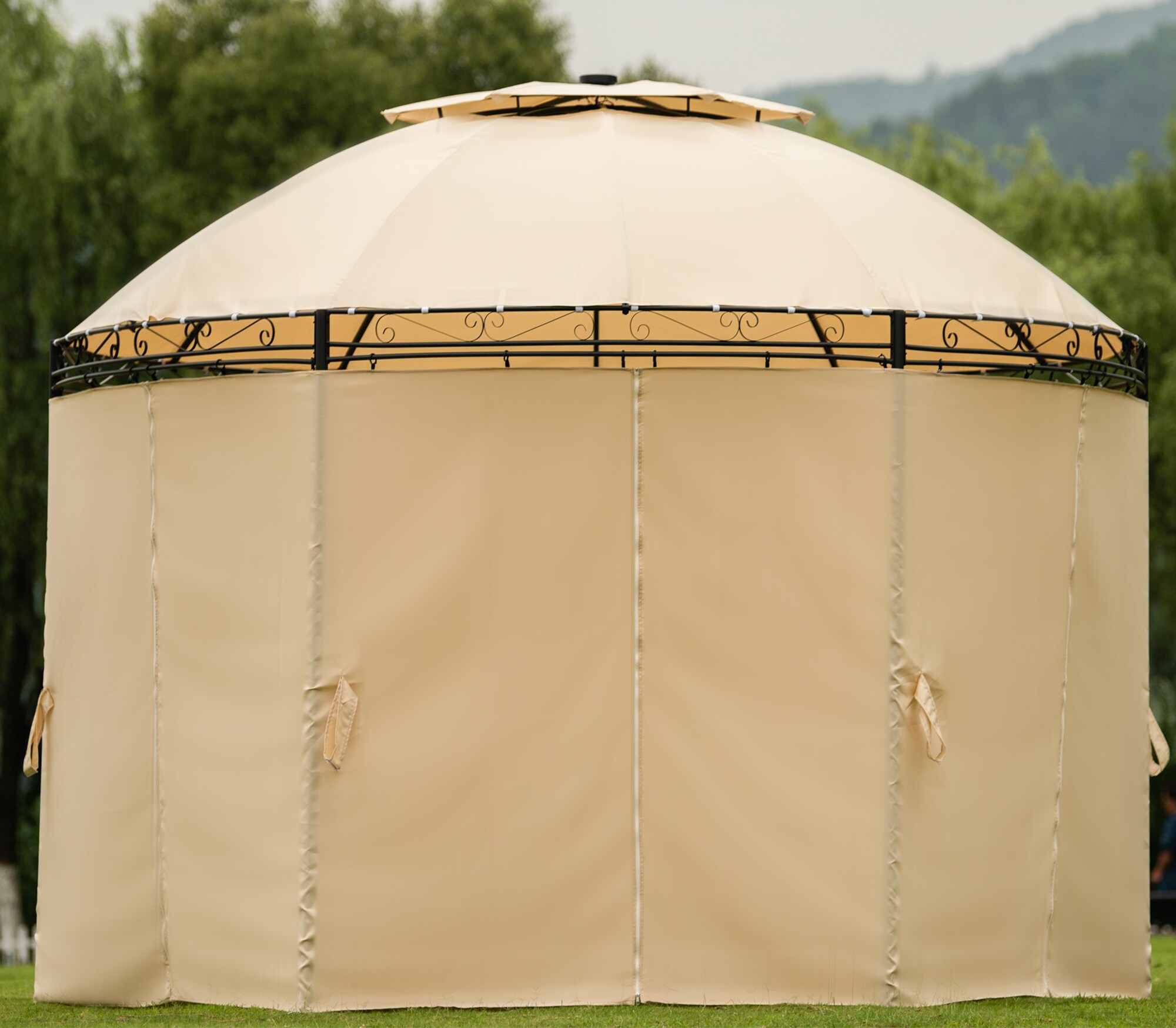 Clihome SL-32MX-AA Wood-Resin-Gazebos - View #3