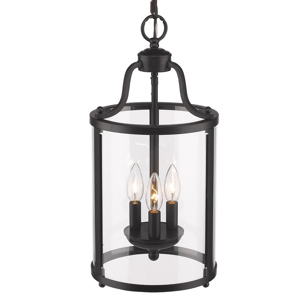 Golden Lighting 1157-3P BLK Pendant-Lights - View #2