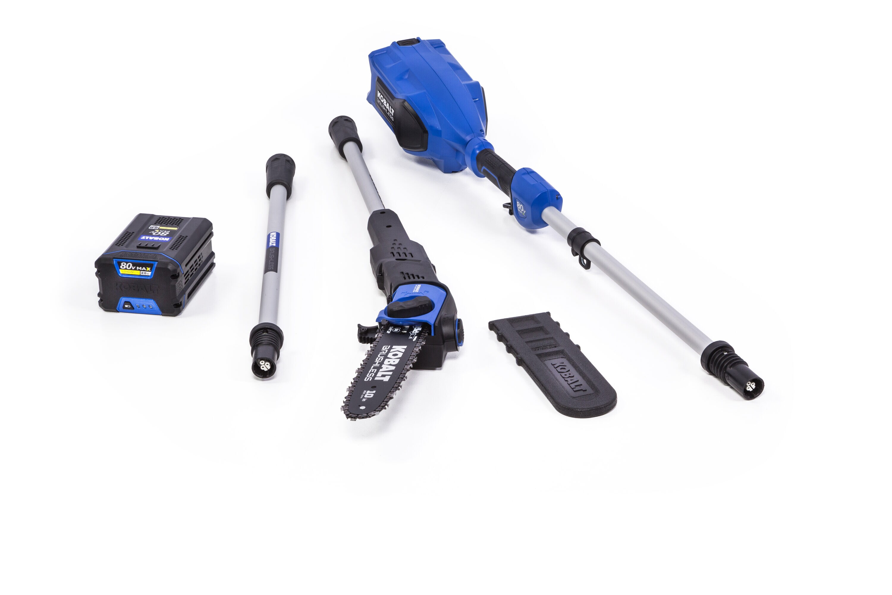 Kobalt 80 volt 10 in 2 Ah Battery Pole Saw Battery and Charger Included in the Pole Saws department at Lowes